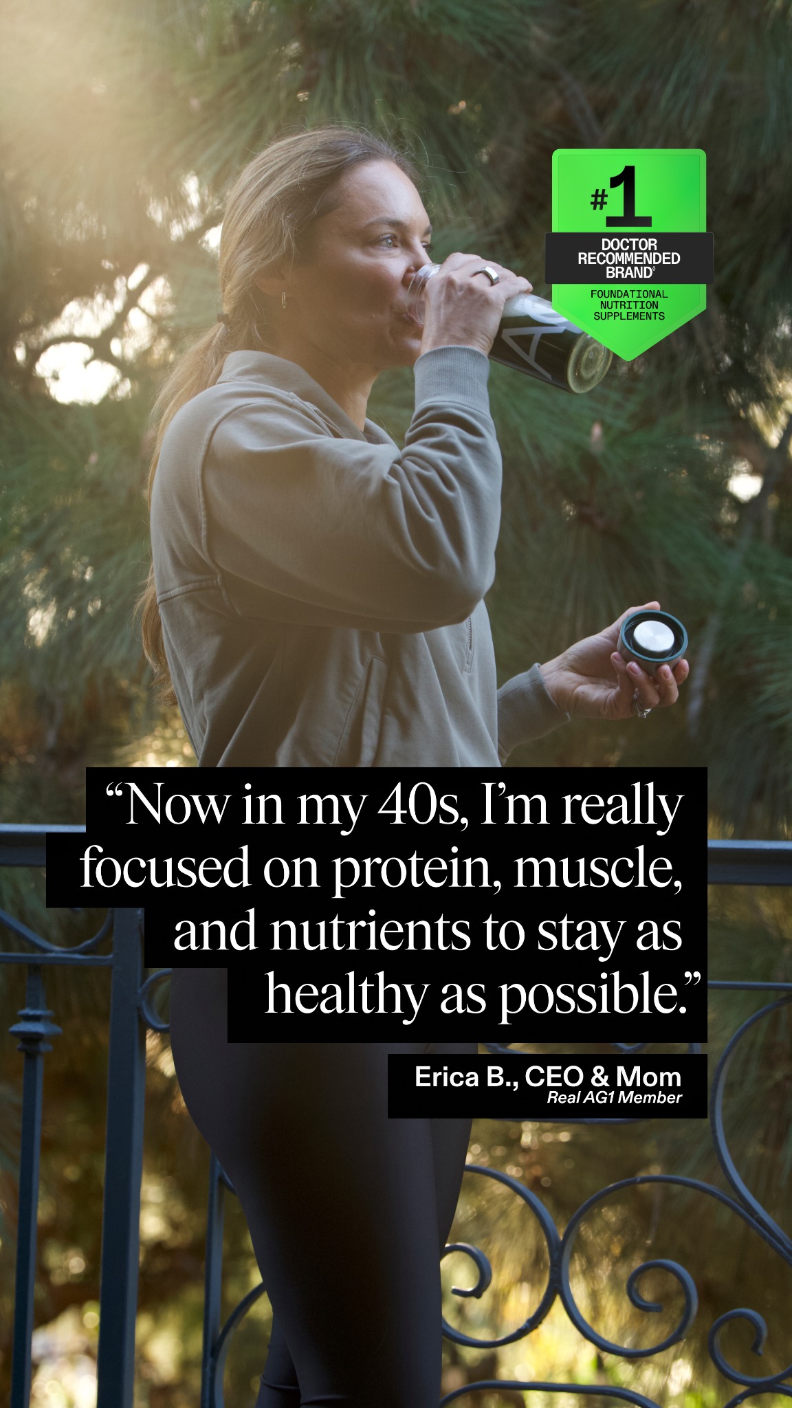 AG1 by Athletic Greens Facebook ad