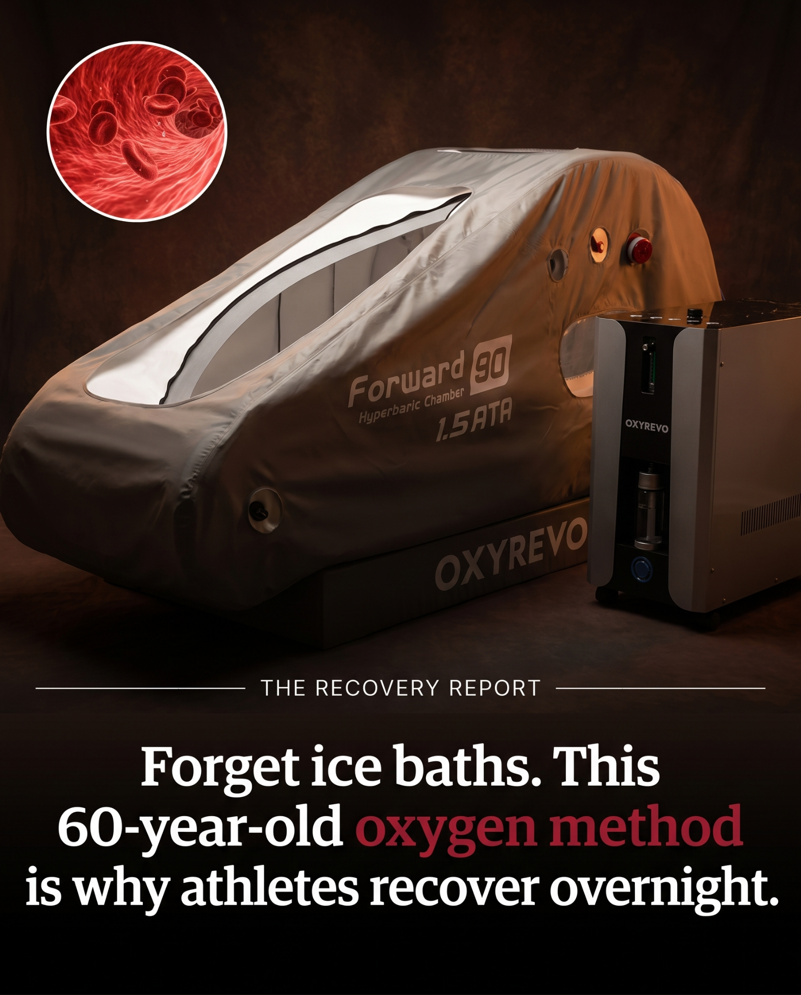 Select Fitness USA Facebook ad: Why are people putting oxygen chambers in their bedrooms?