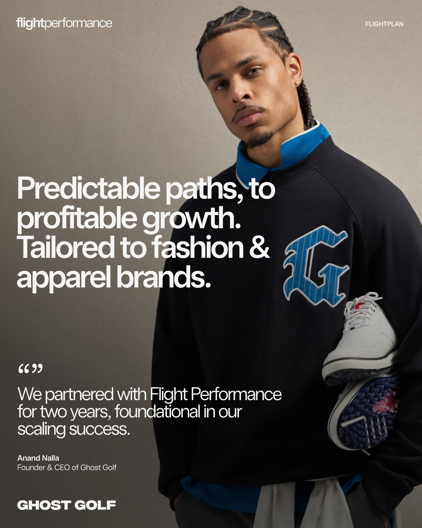 Flight Performance Facebook ad
