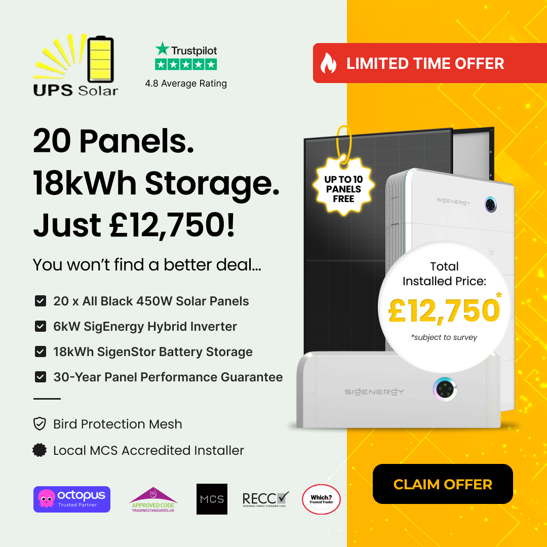 UPS Solar Facebook ad