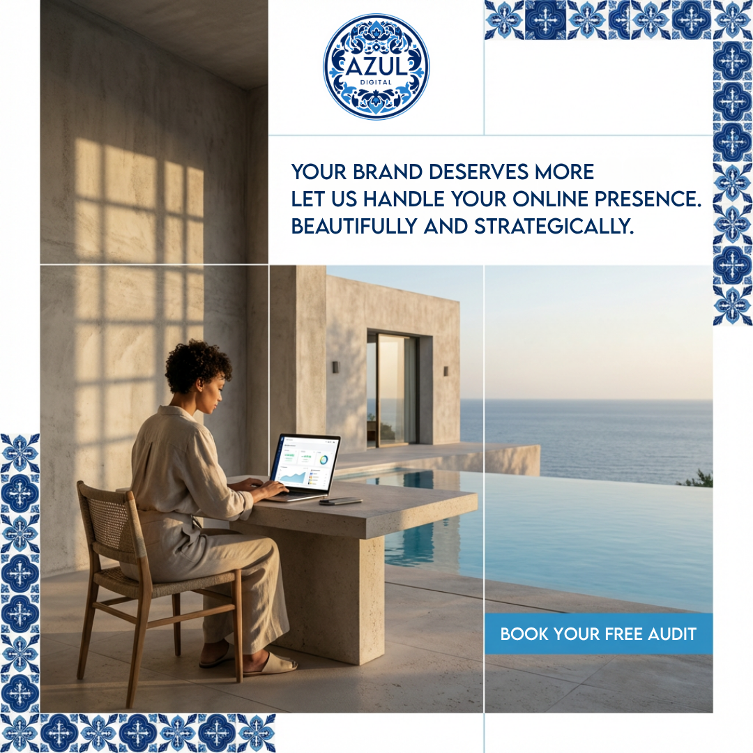 Azul Digital Facebook ad: Your Brand Deserves More