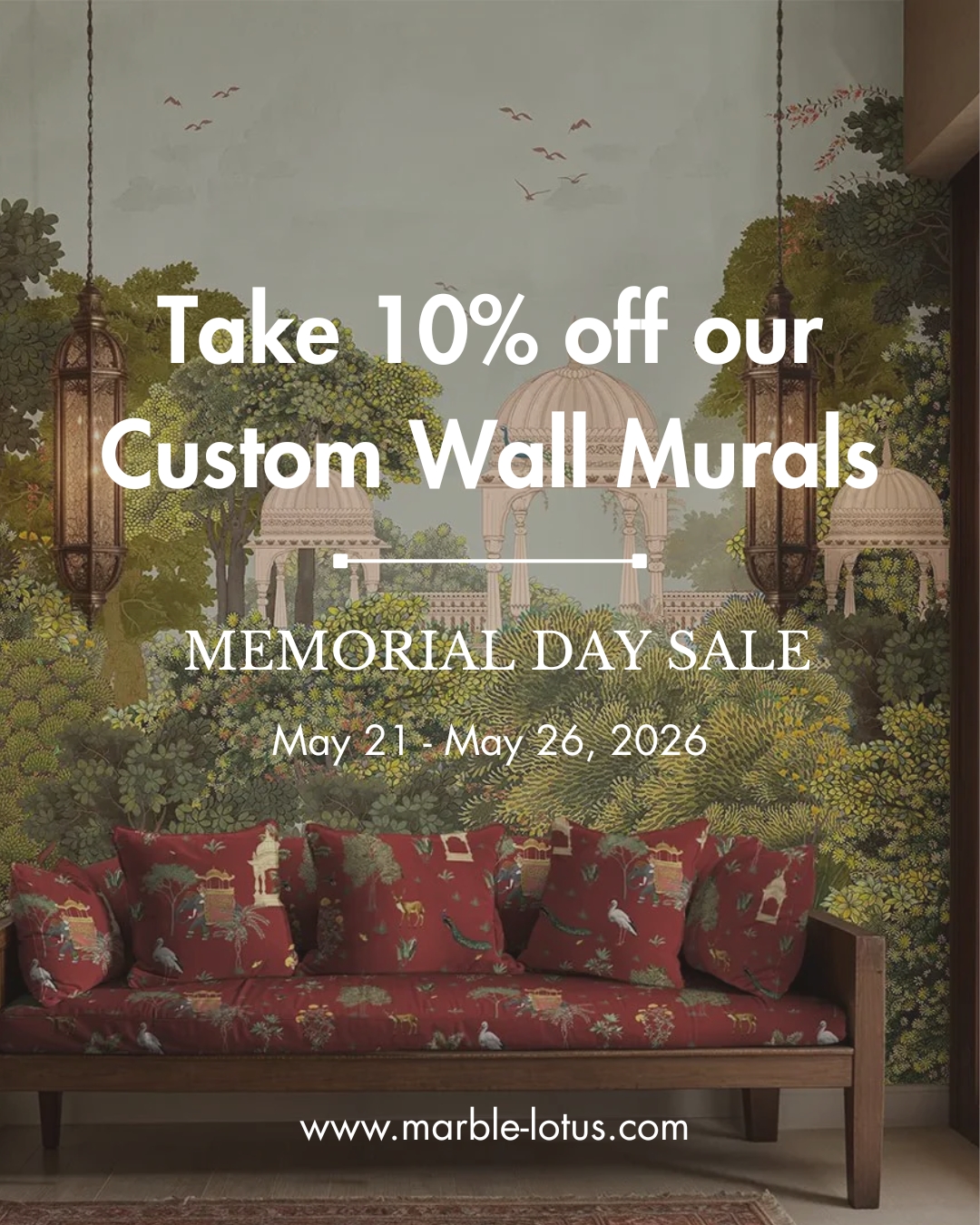 Marble Lotus Facebook ad