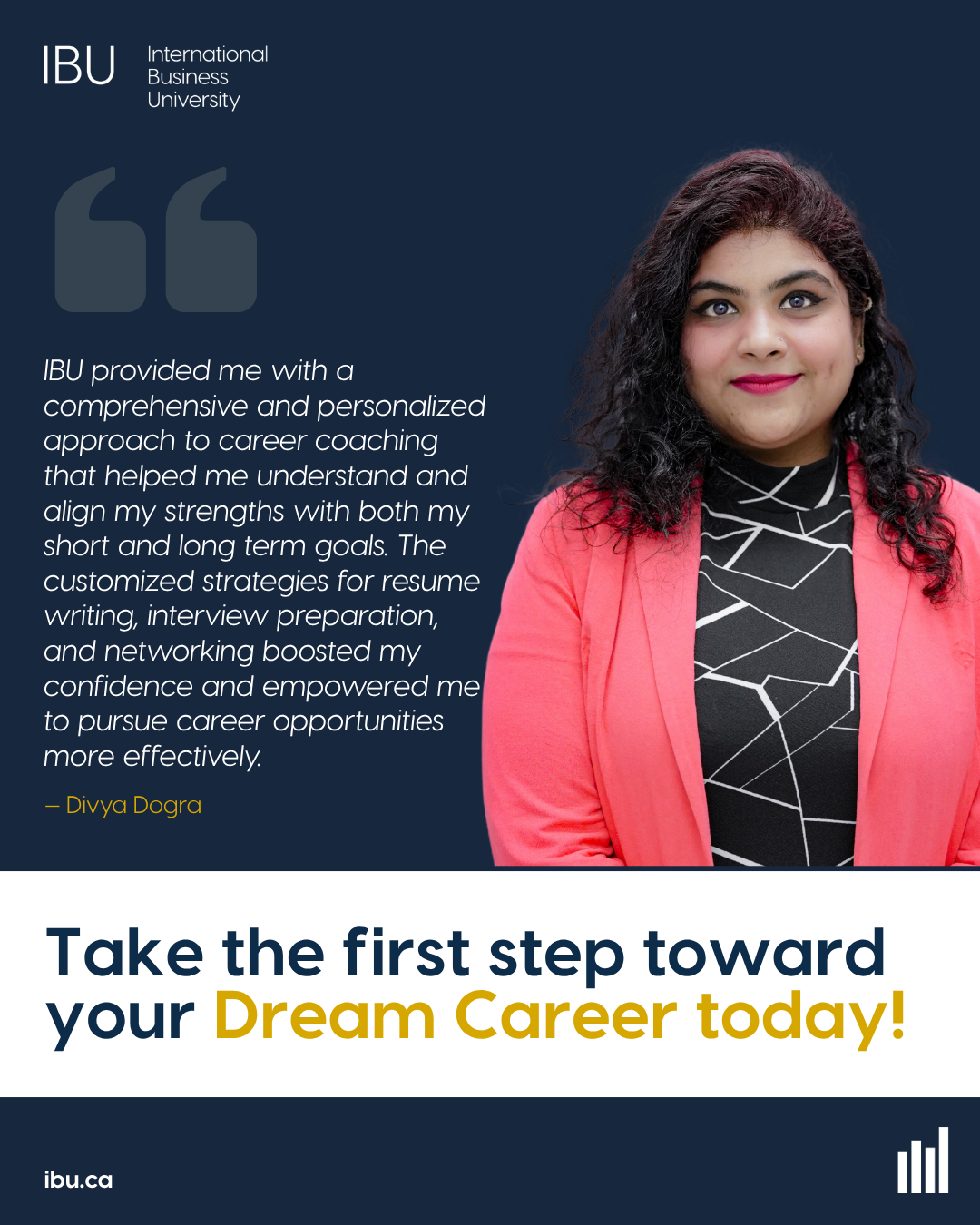 International Business University Facebook ad