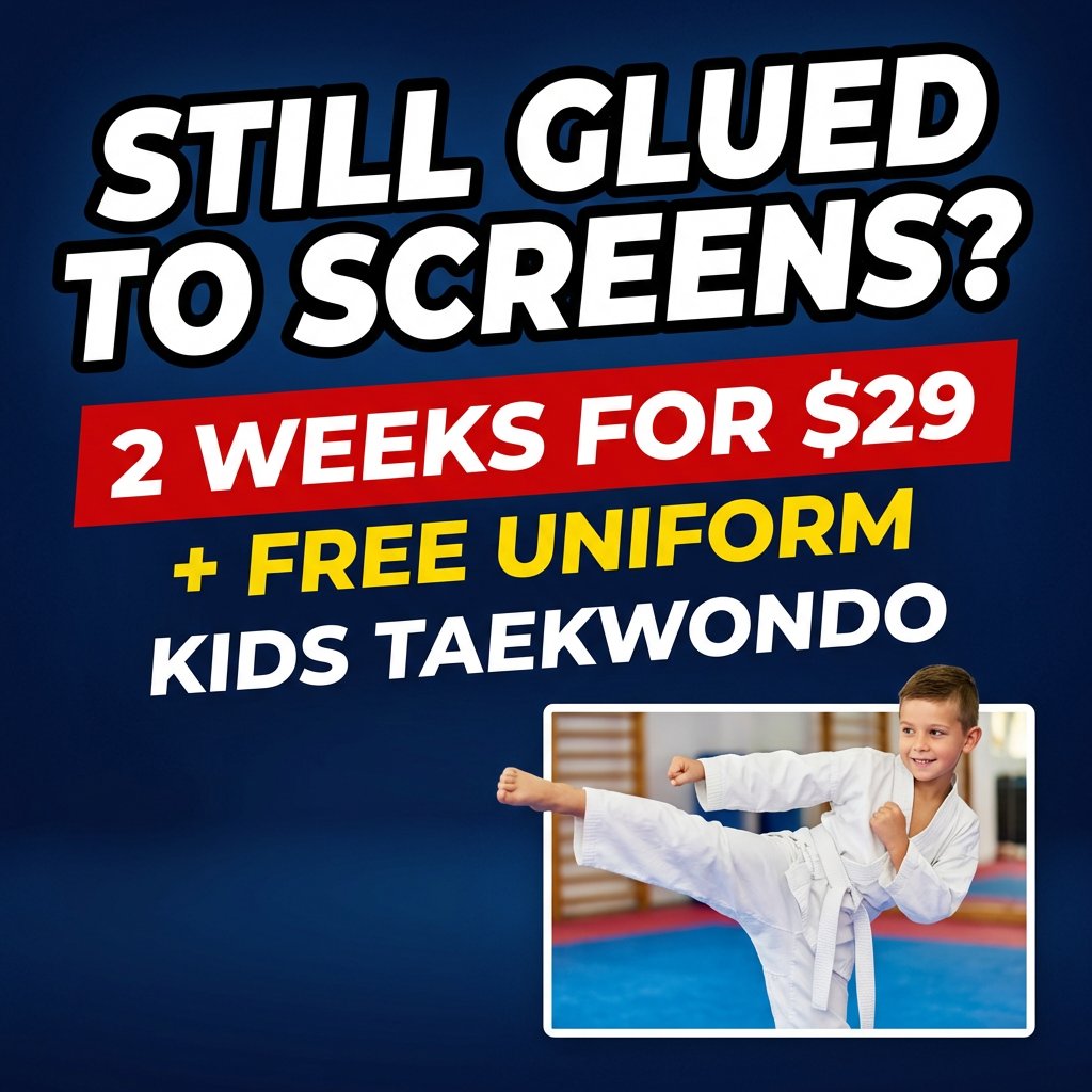 Huntington Beach Martial Arts - Tom Vo's Taekwondo Facebook ad