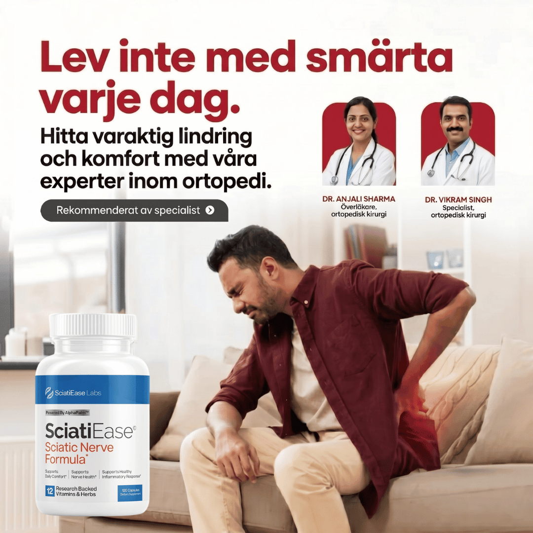 Kroppsbalans Facebook ad: Varför din ischiassmärta aldrig försvinner helt