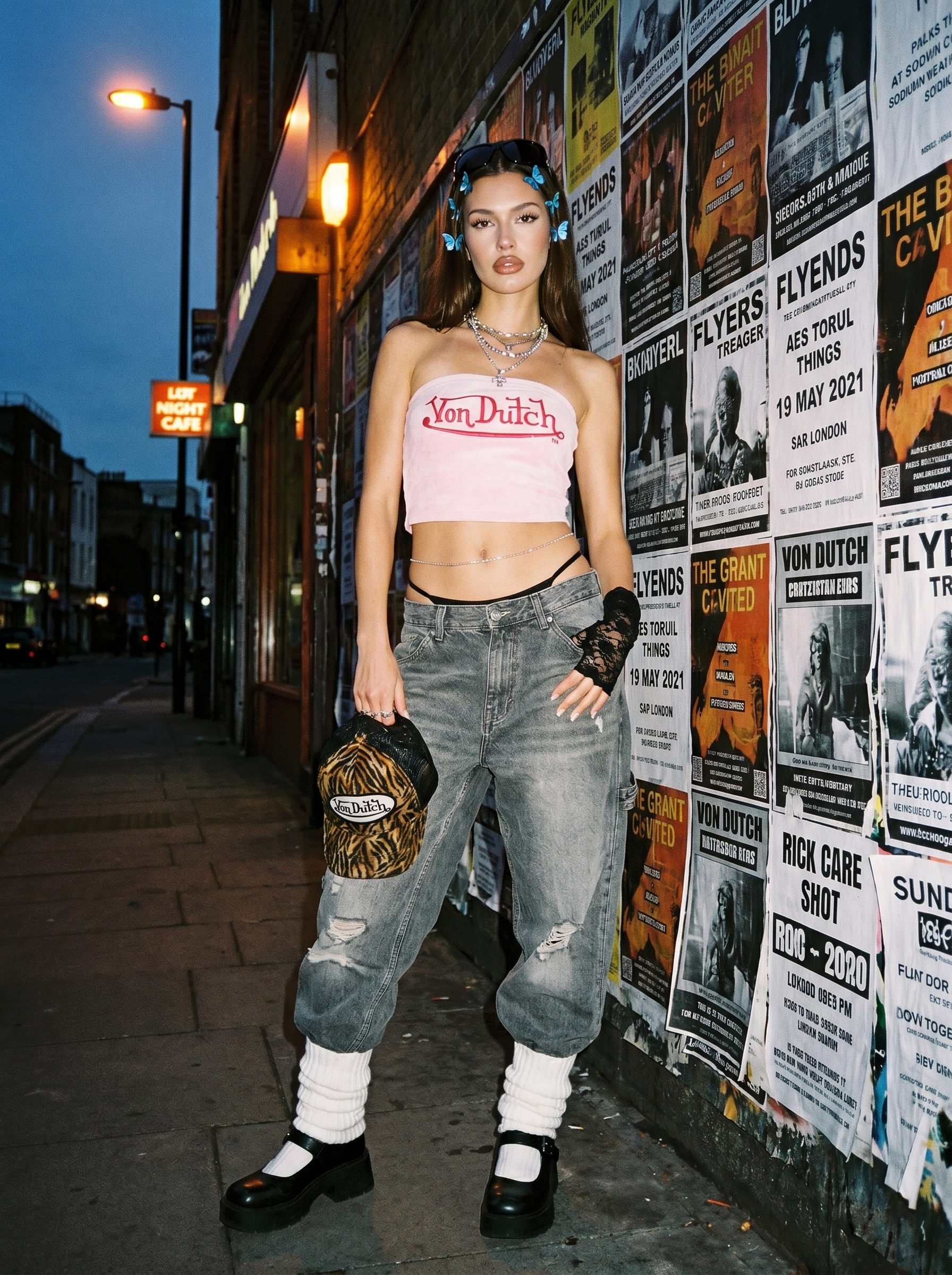 Von Dutch UK Facebook ad: Defining the season.