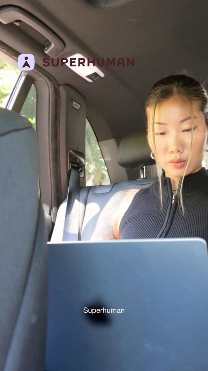 Superhuman Facebook ad: If you could outsource your admin work, would…