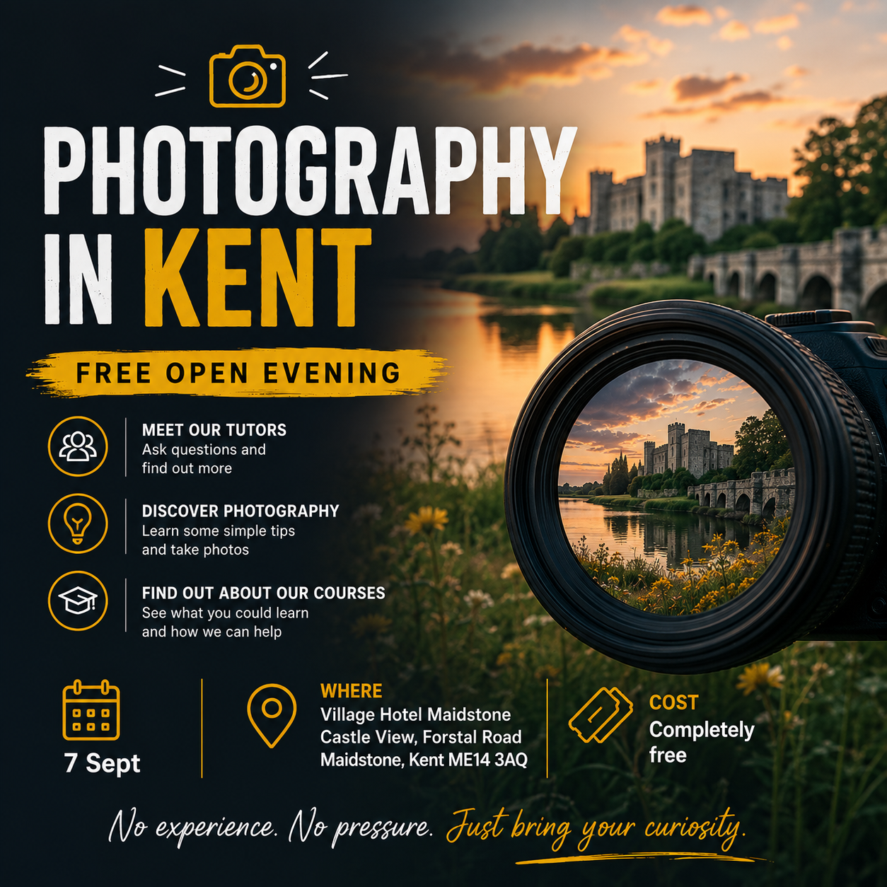 Kent School of Photography  Facebook ad