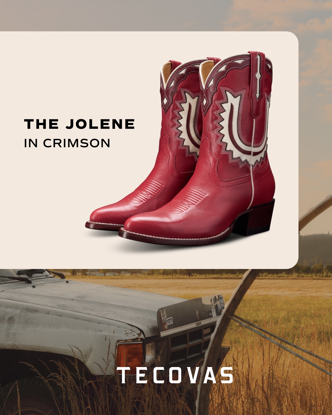 Tecovas Facebook ad