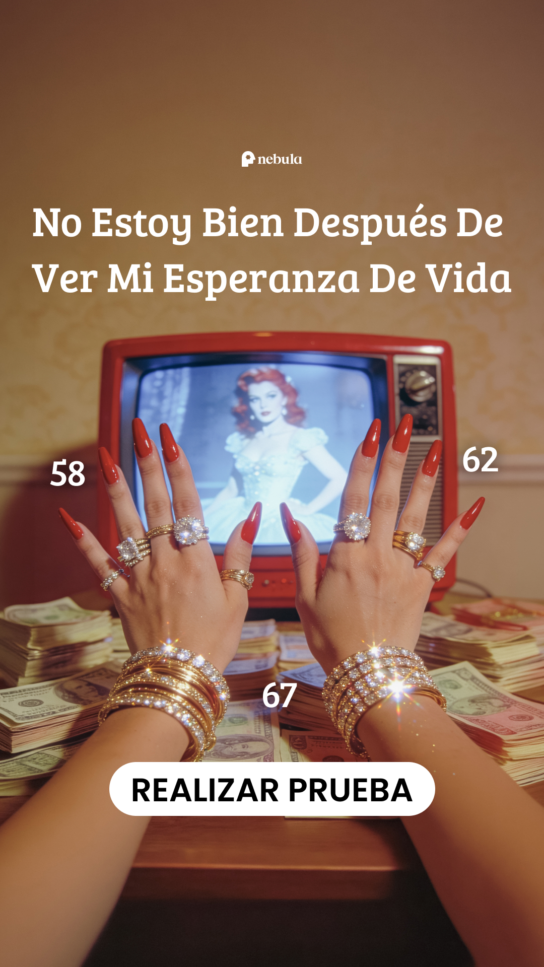 Nebula: Palm Reading Facebook ad