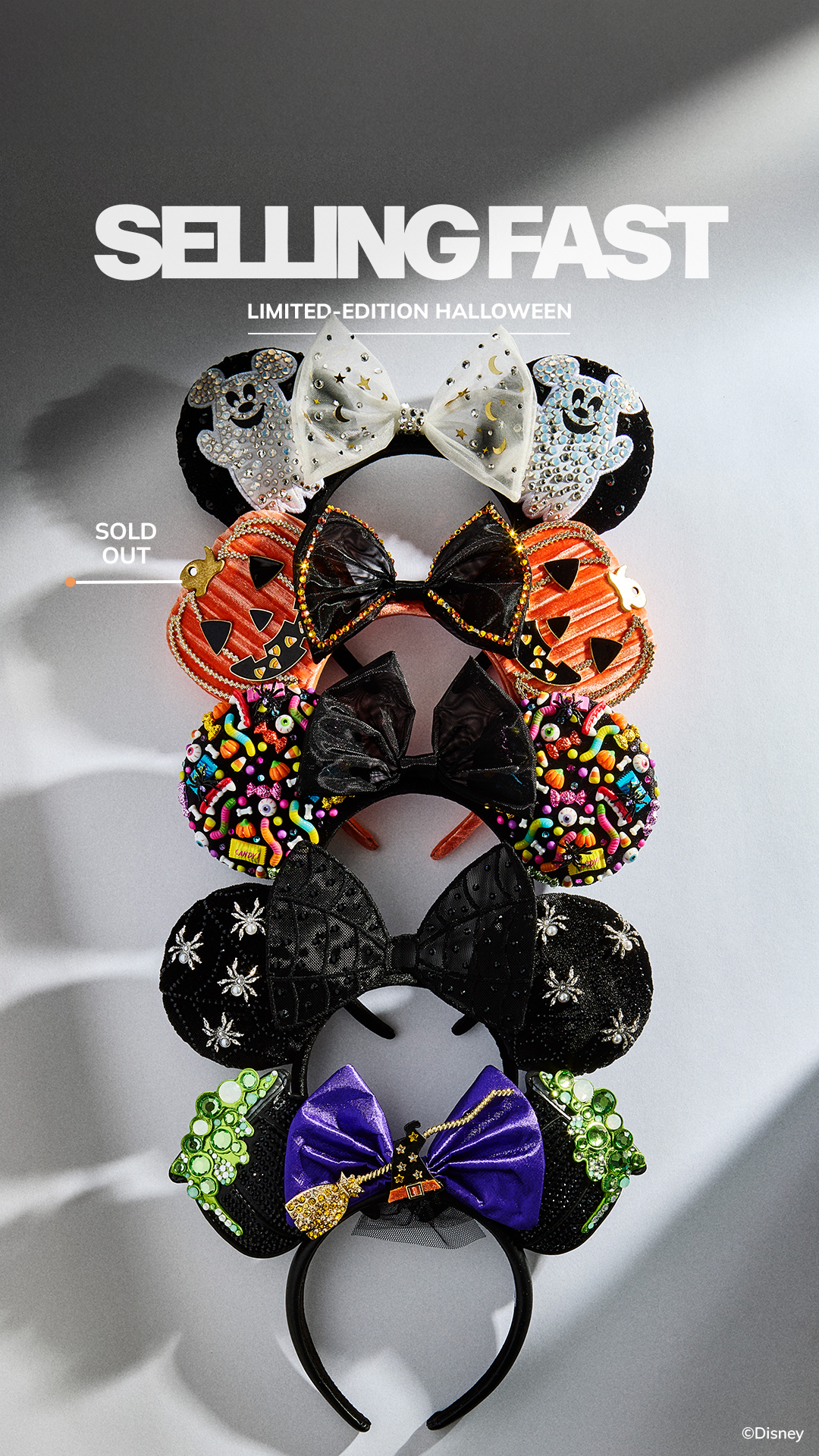 SuperFan By BaubleBar Facebook ad: DISNEY HALLOWEEN