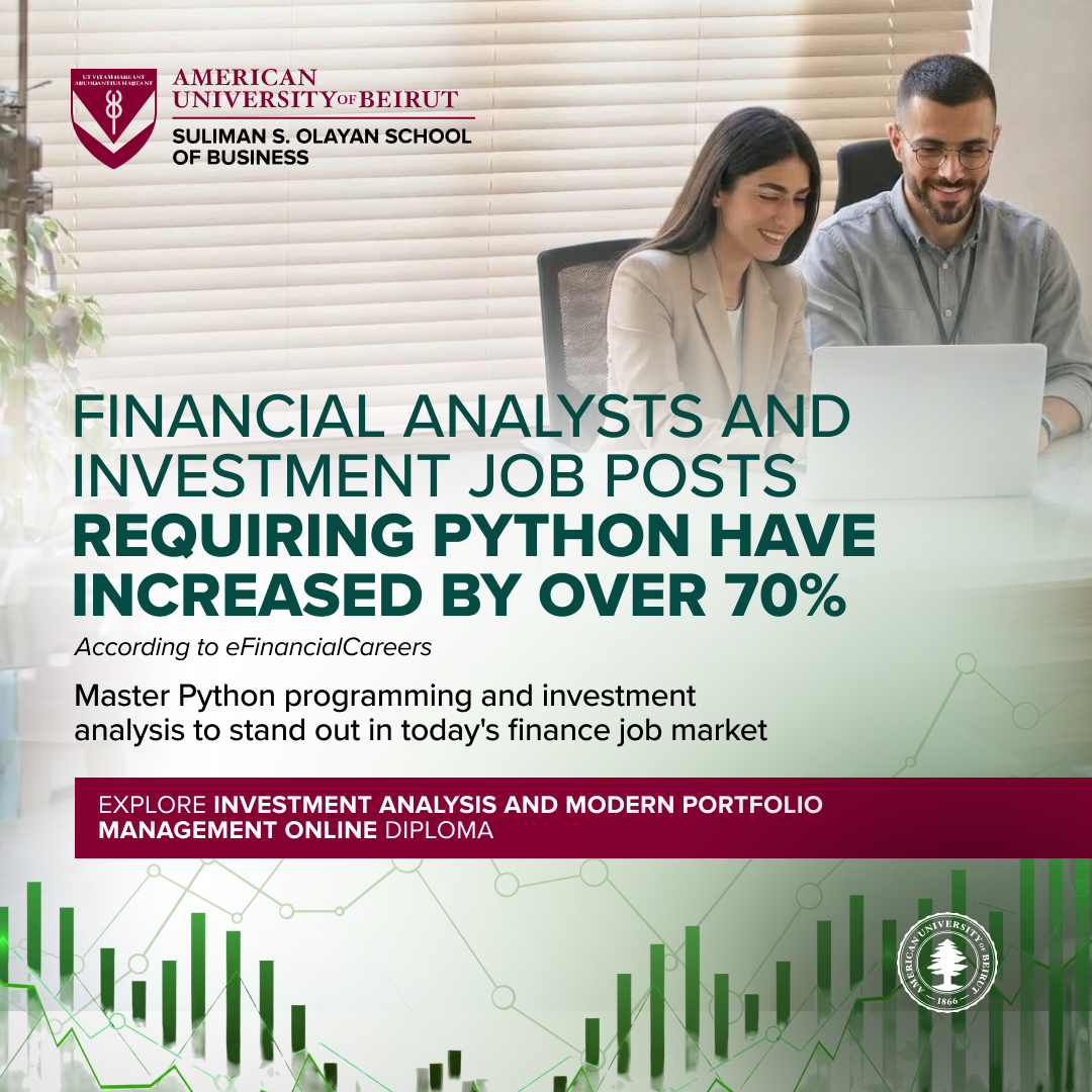 Suliman S. Olayan School of Business at AUB Facebook ad