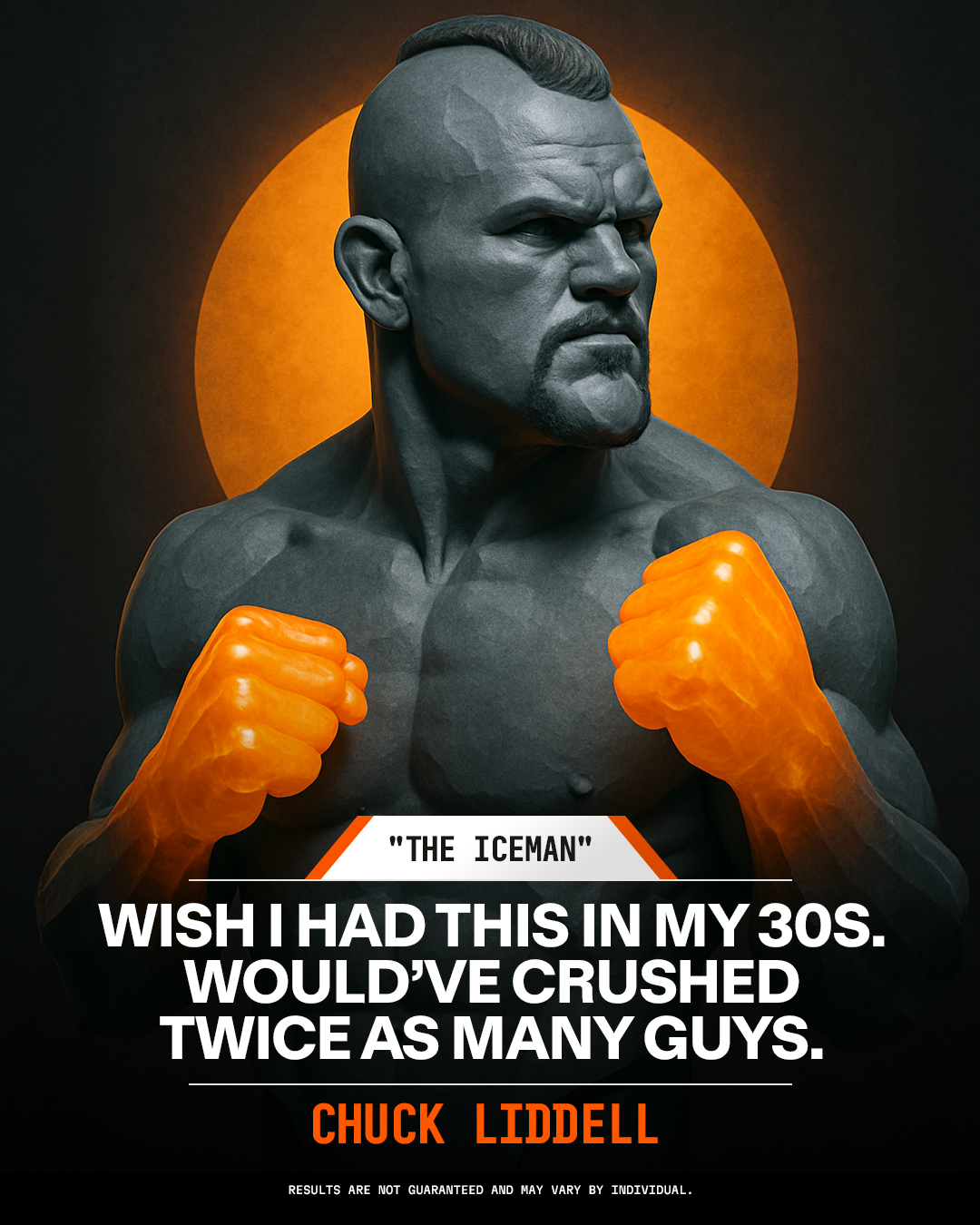 Chuck Liddell Facebook ad