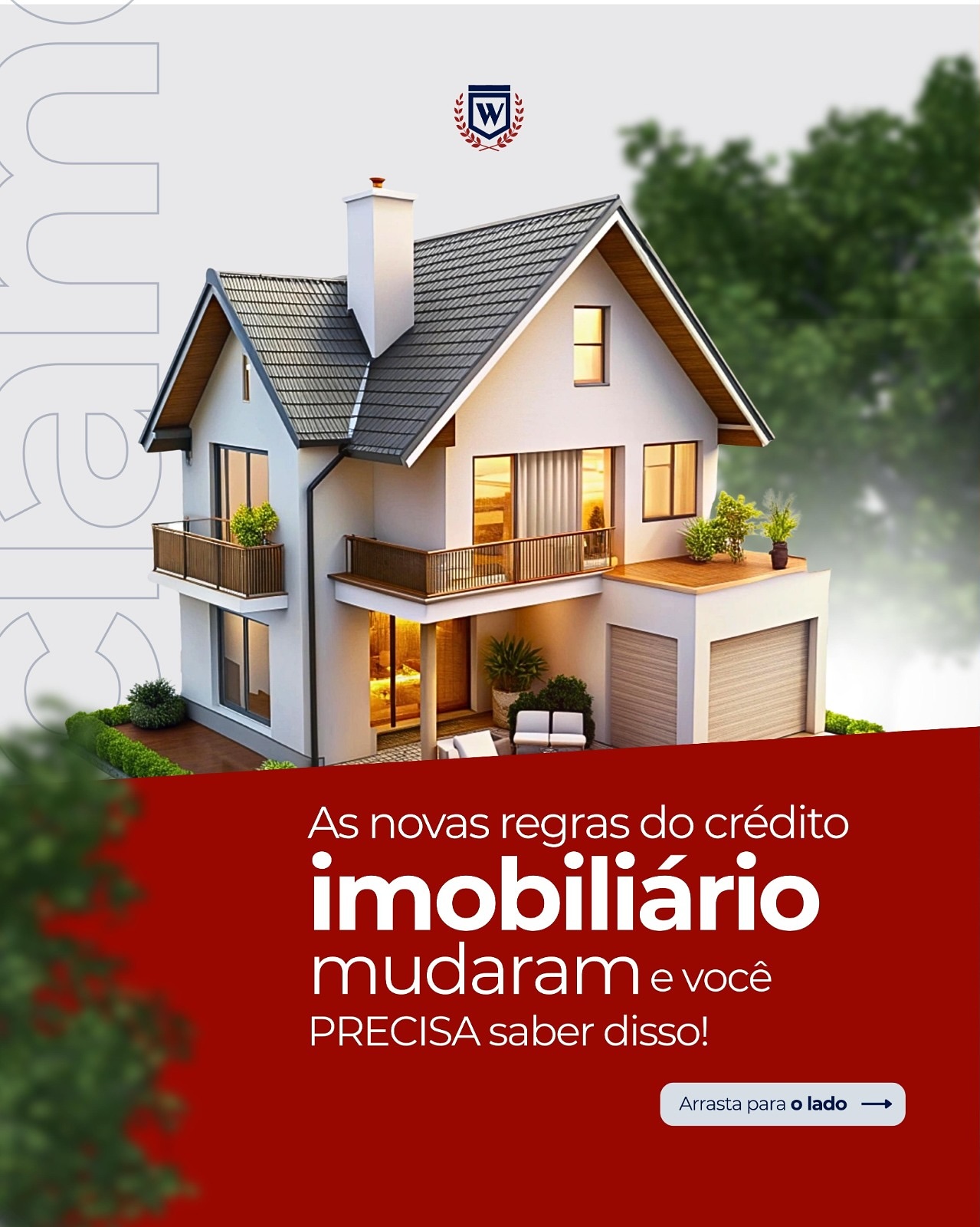 W. Calegarini Imóveis Facebook ad: FINANCIAMENTO IMOBILIÁRIO: O JOGO VIROU!
