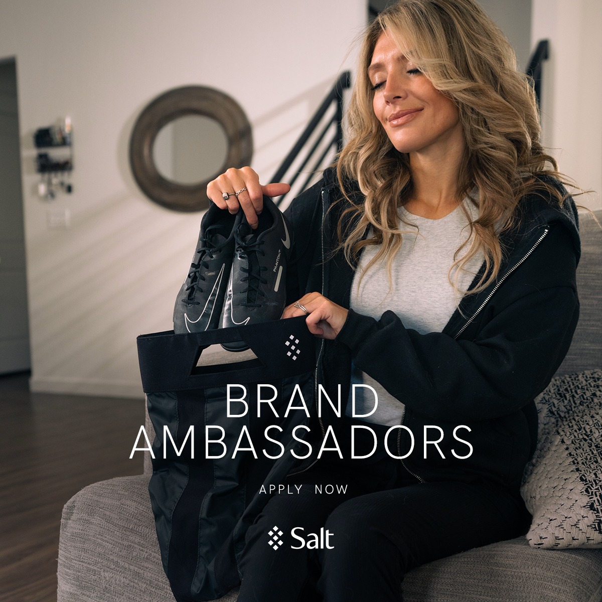 Salt Athletic Facebook ad: Become An Ambassador