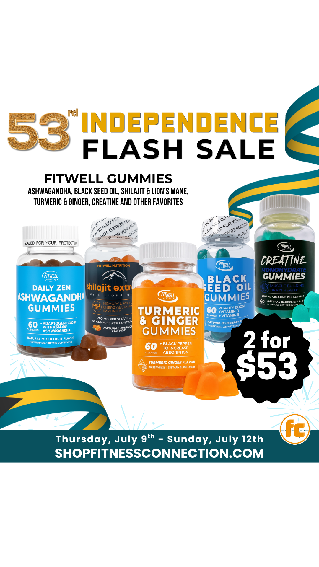 The Fitness Connection Bahamas Facebook ad