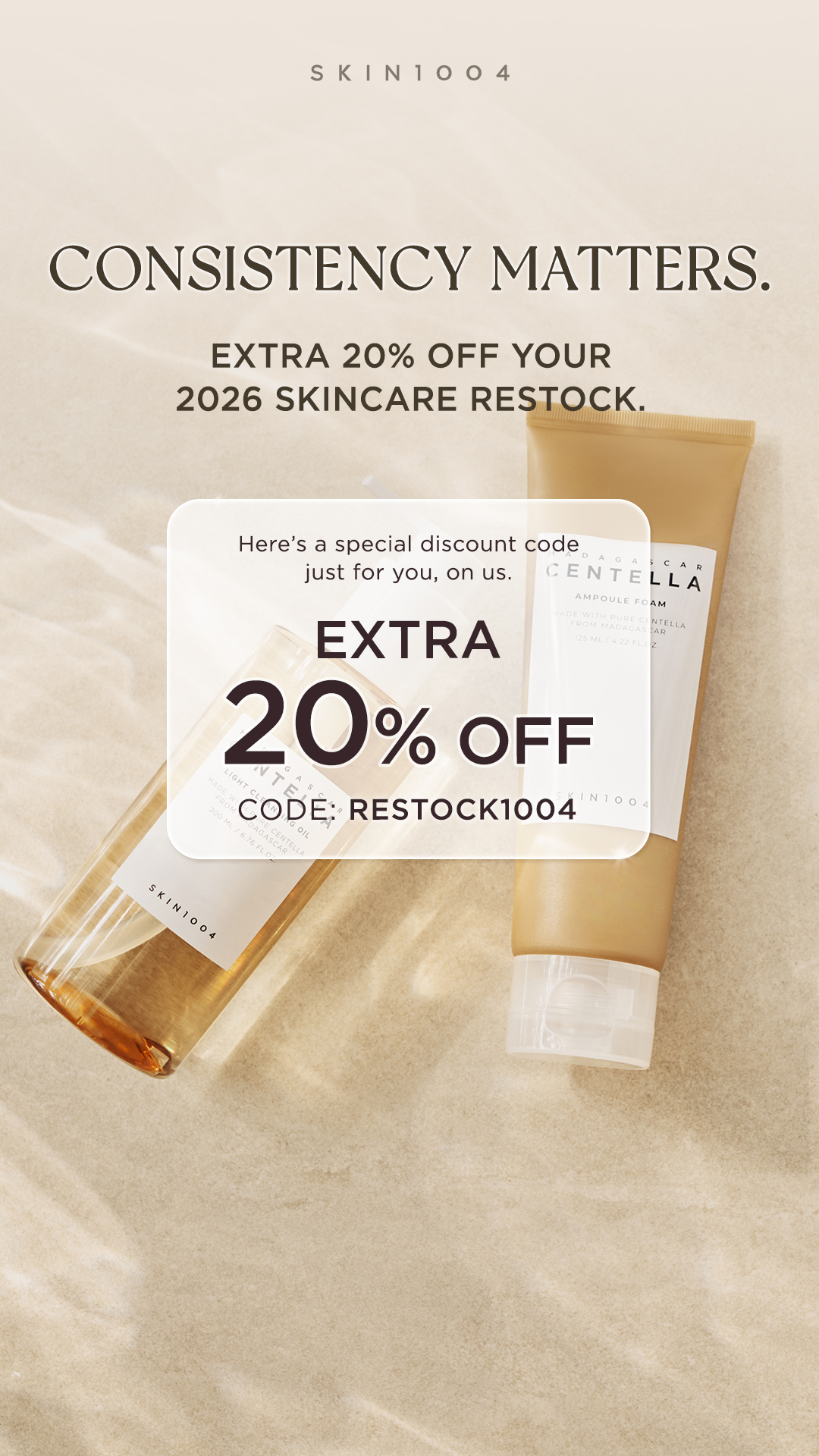 SKIN1004 Facebook ad