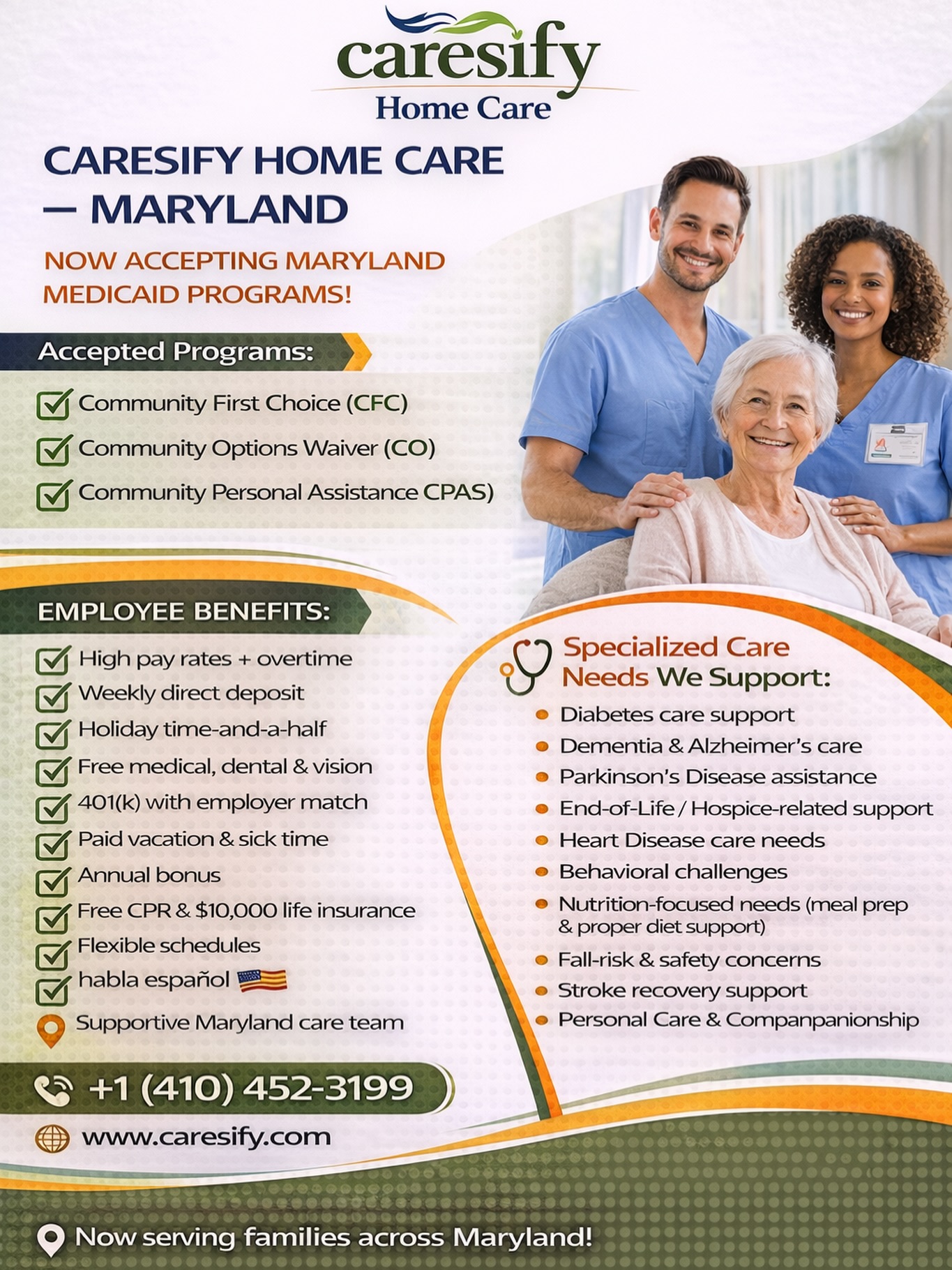 Caresify Home Care Facebook ad