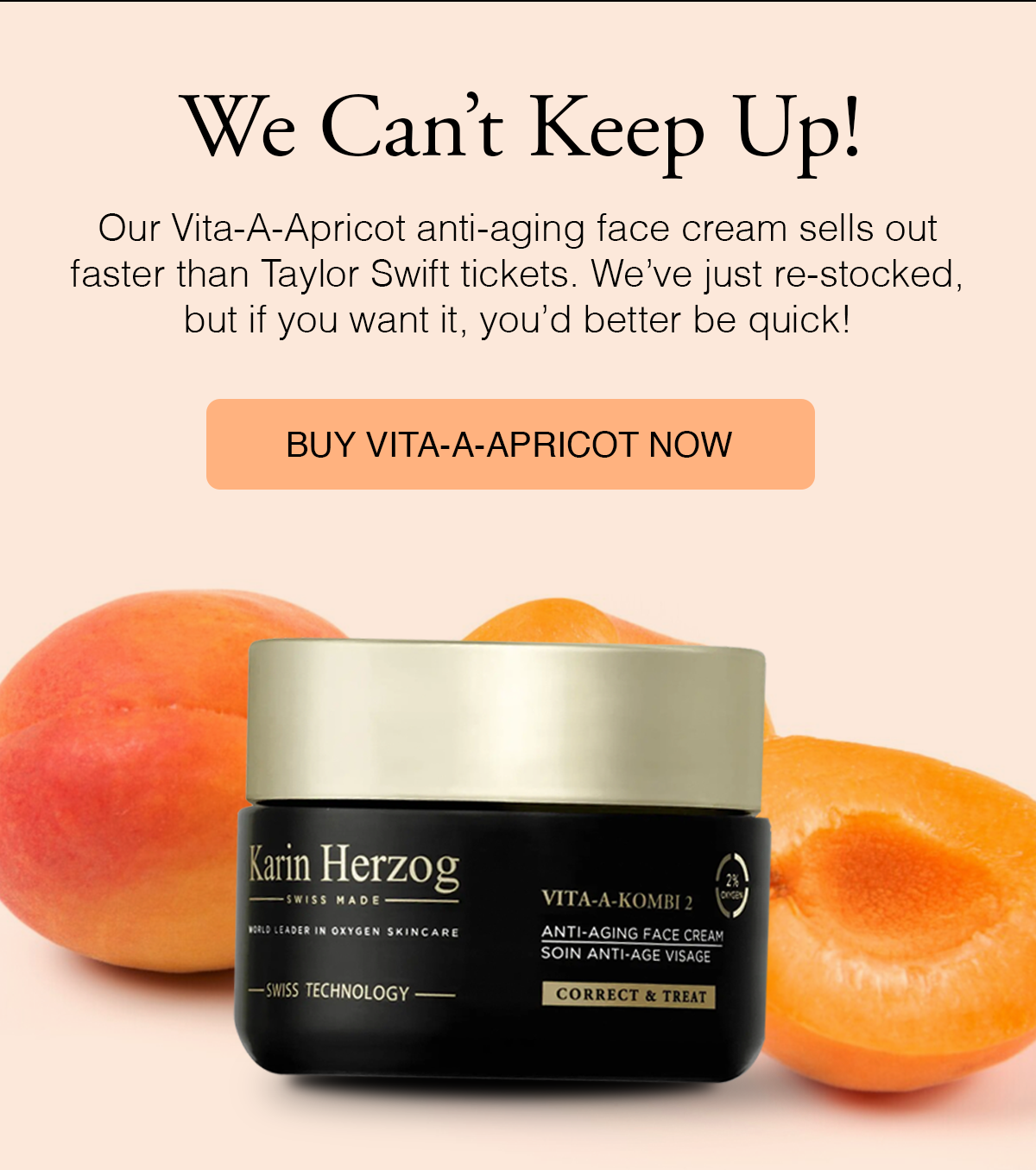 Karin Herzog Facebook ad from Nov 29, 2025
