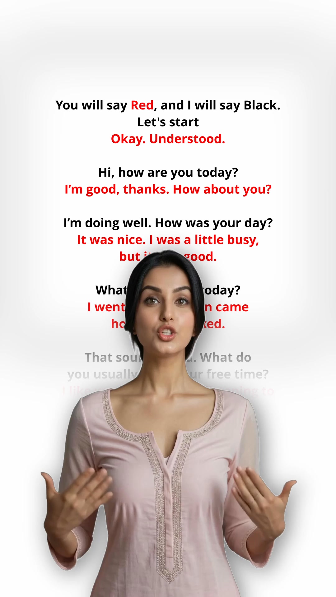 PeerUp - English Speaking App Facebook ad: No boring lessons, Learn English by Talking