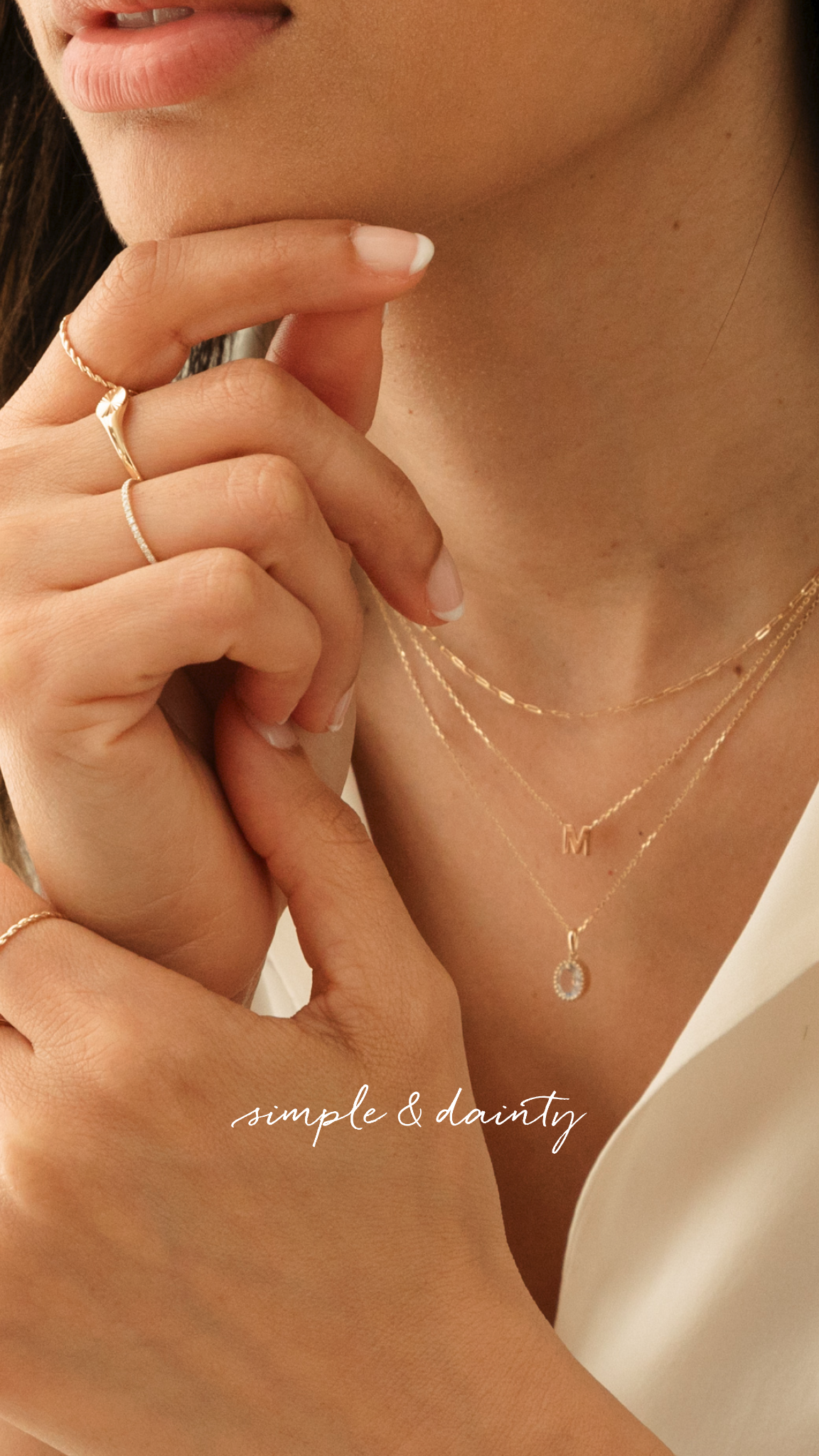 Simple & Dainty Facebook ad