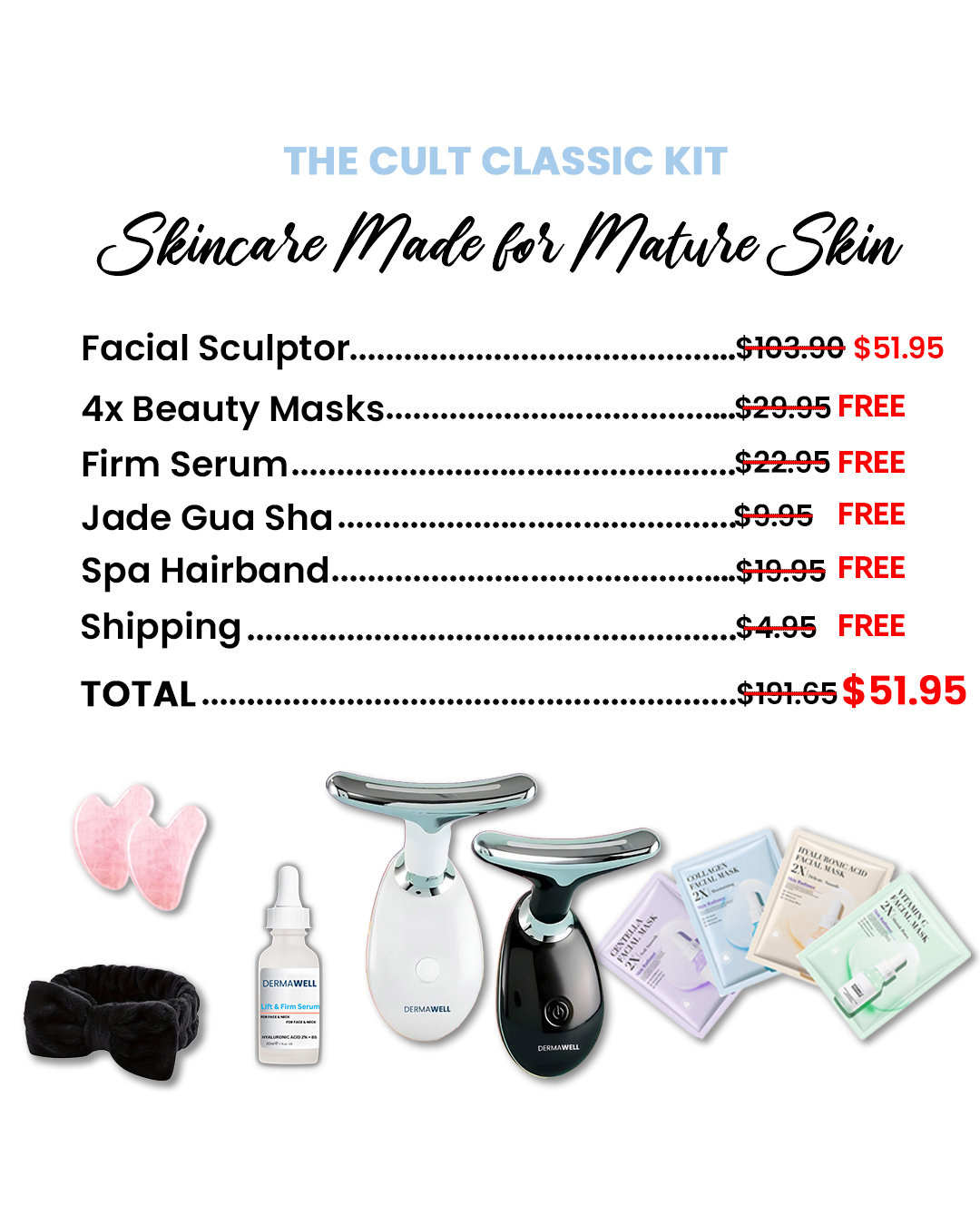 Dermawell Facebook ad