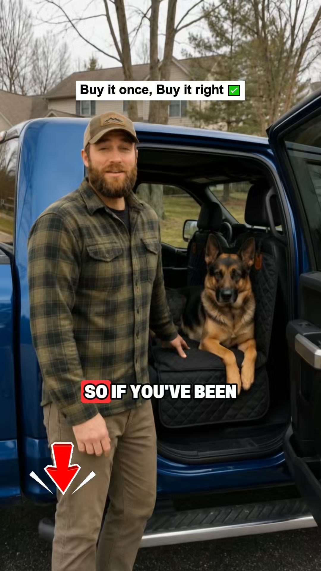 Pawpy Stuff Facebook ad: Hard-bottom Seat Extender for Dogs