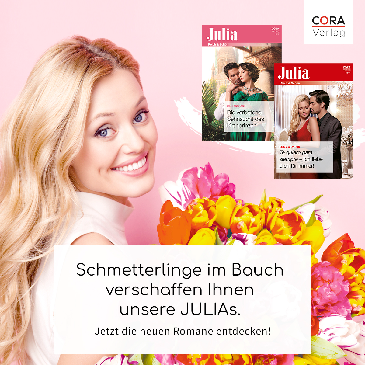 CORA Verlag Facebook ad from Jun 2, 2025