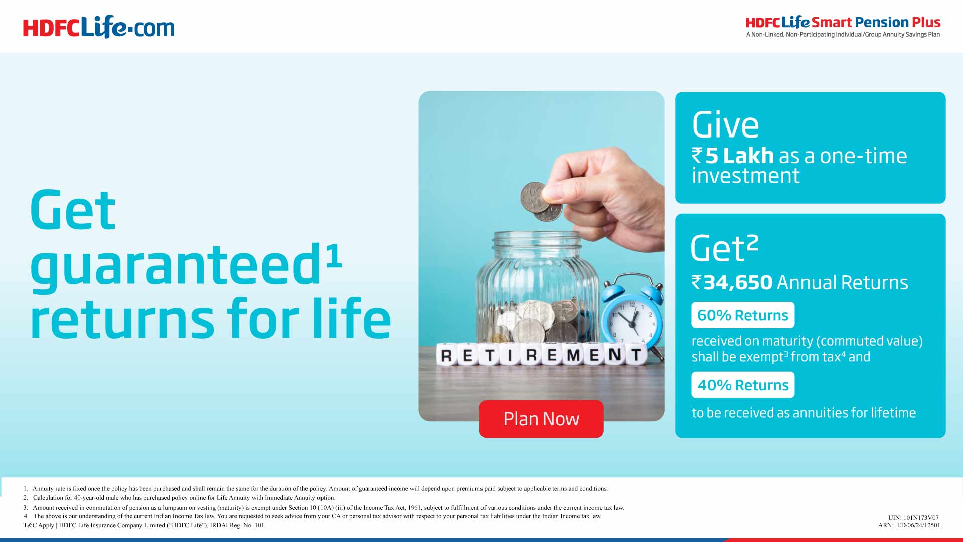HDFC Life Facebook ad