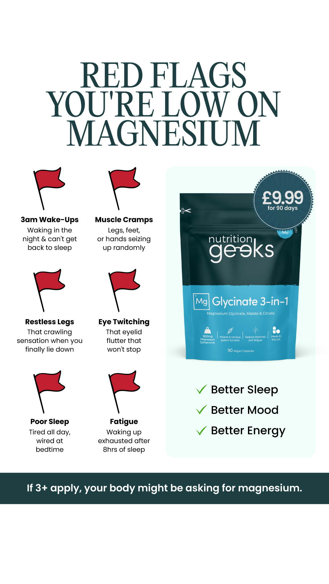 Nutrition Geeks Facebook ad