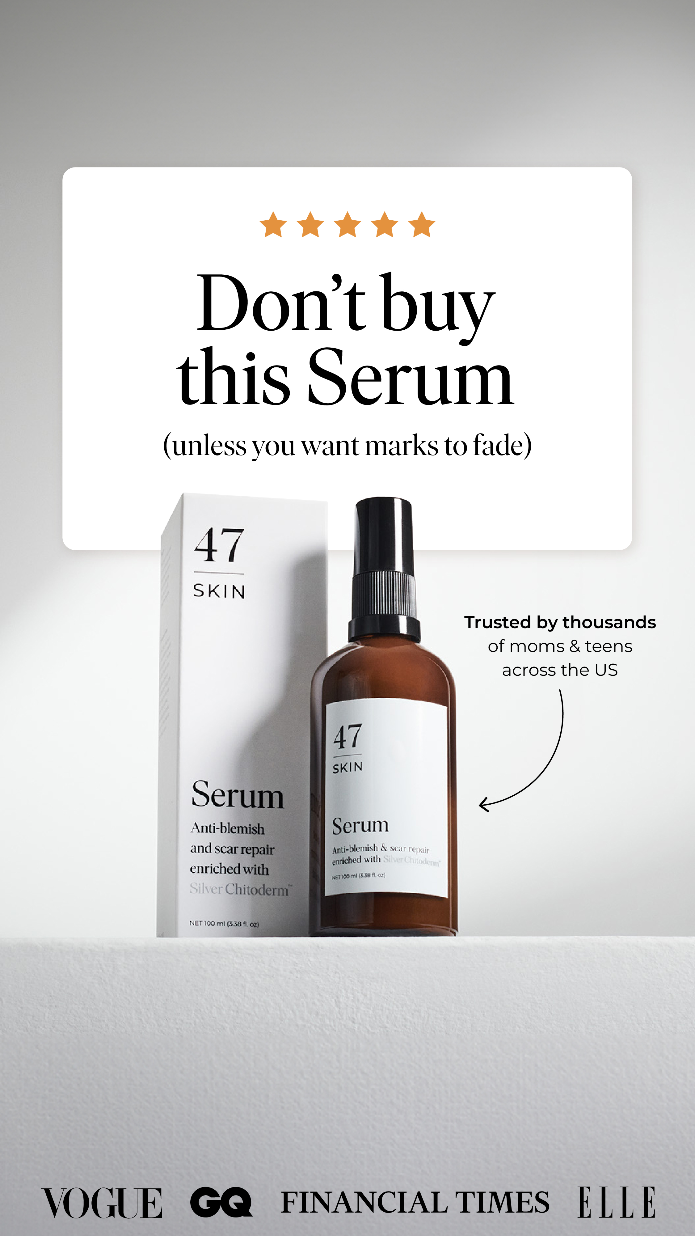 47Skin Facebook ad