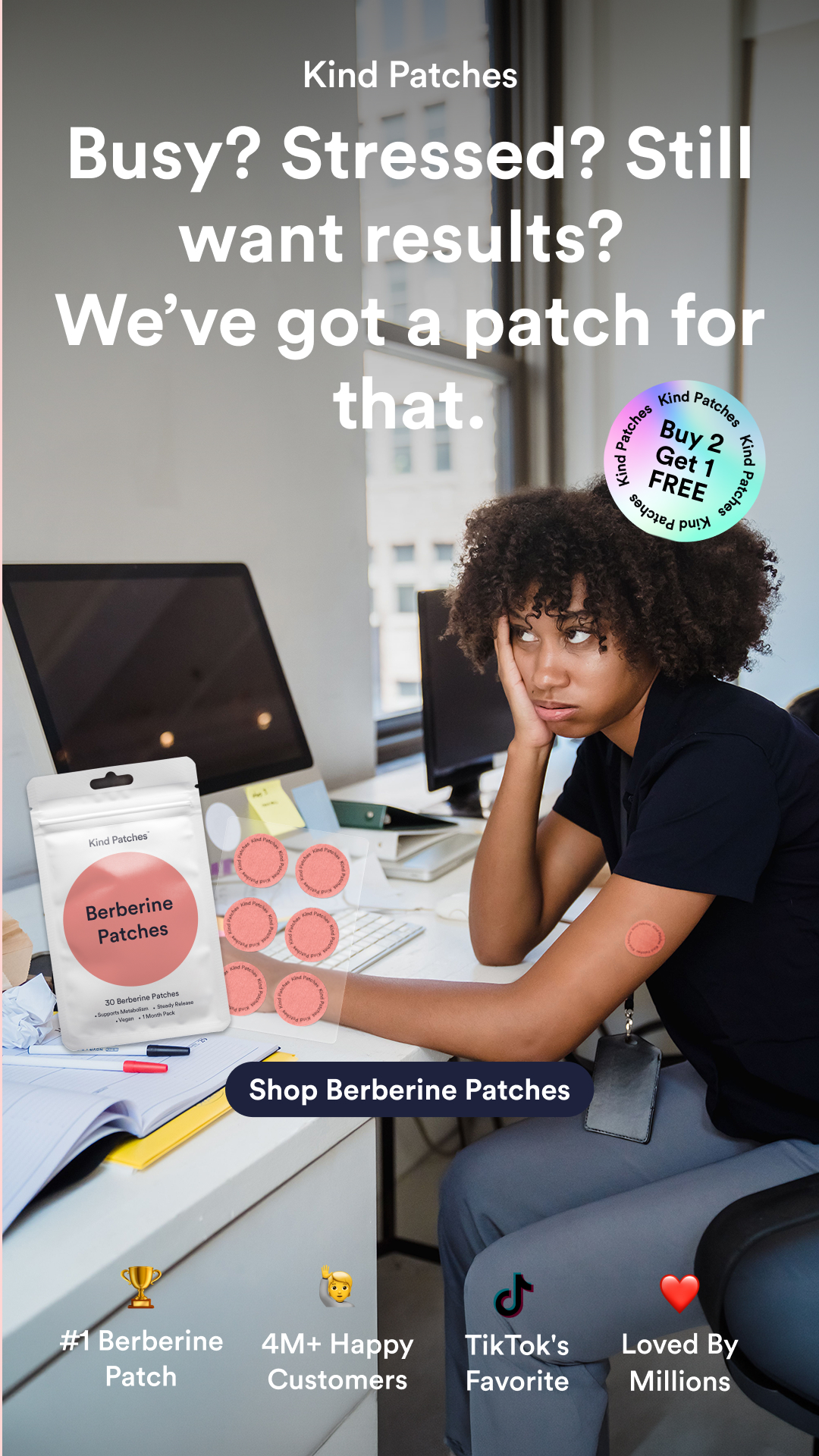 Kind Patches Facebook ad
