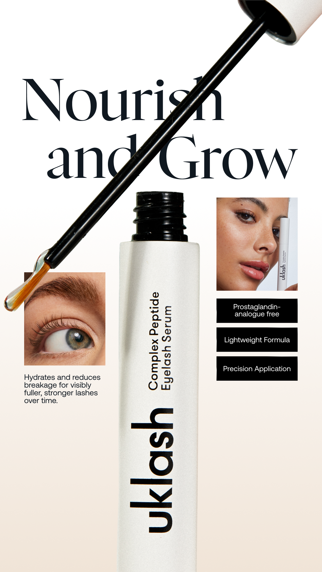 Uklash Facebook ad from Apr 7, 2026