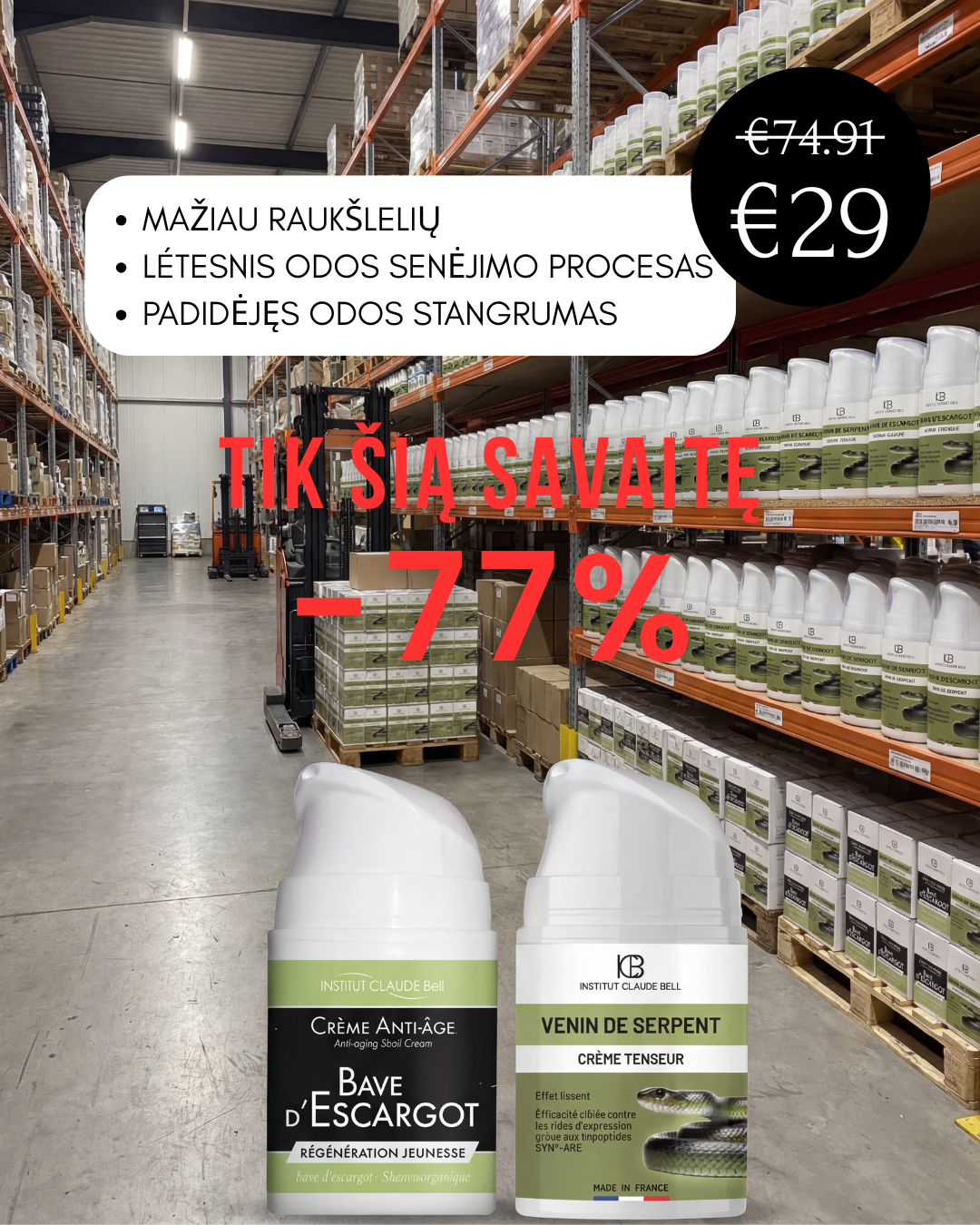 Harmony Plus Lietuva Facebook ad: Tinka visiems odos tipams!