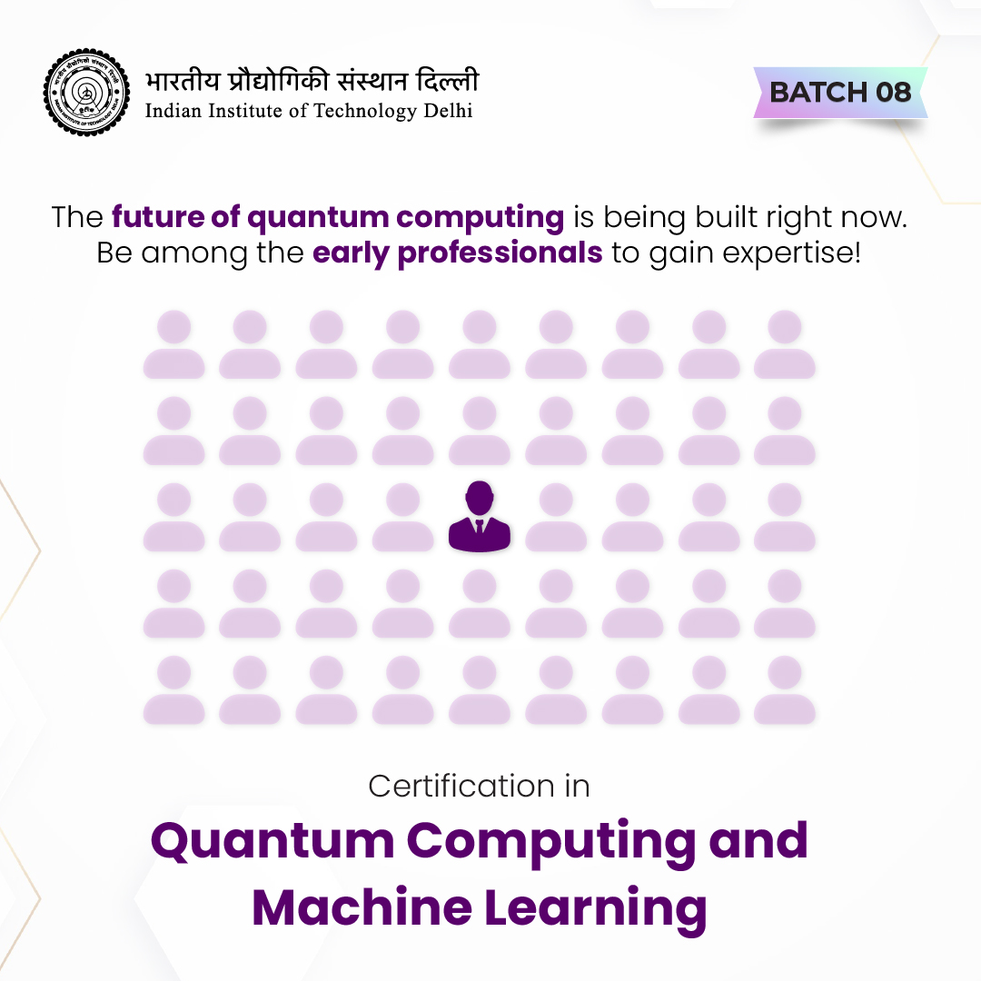 IIT Delhi - Quantum Computing & Machine Learning Programme Facebook ad