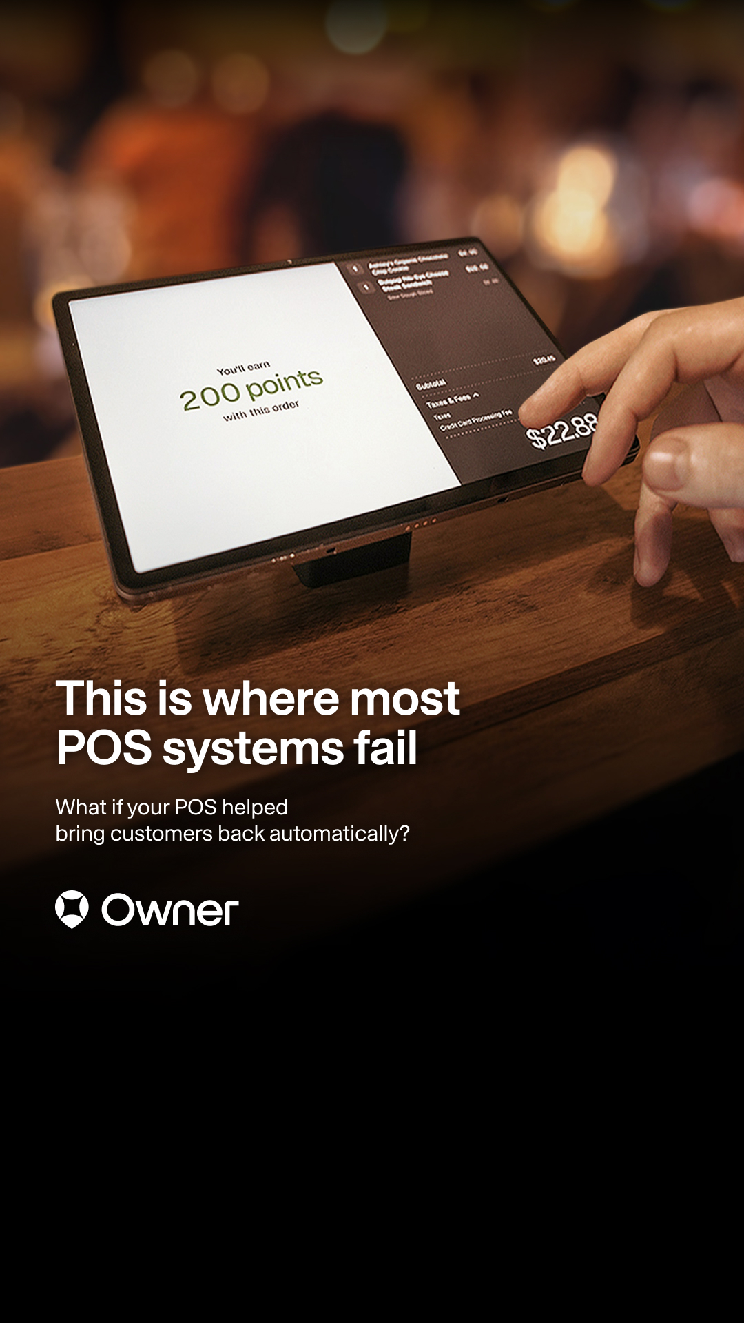 Owner.com Facebook ad