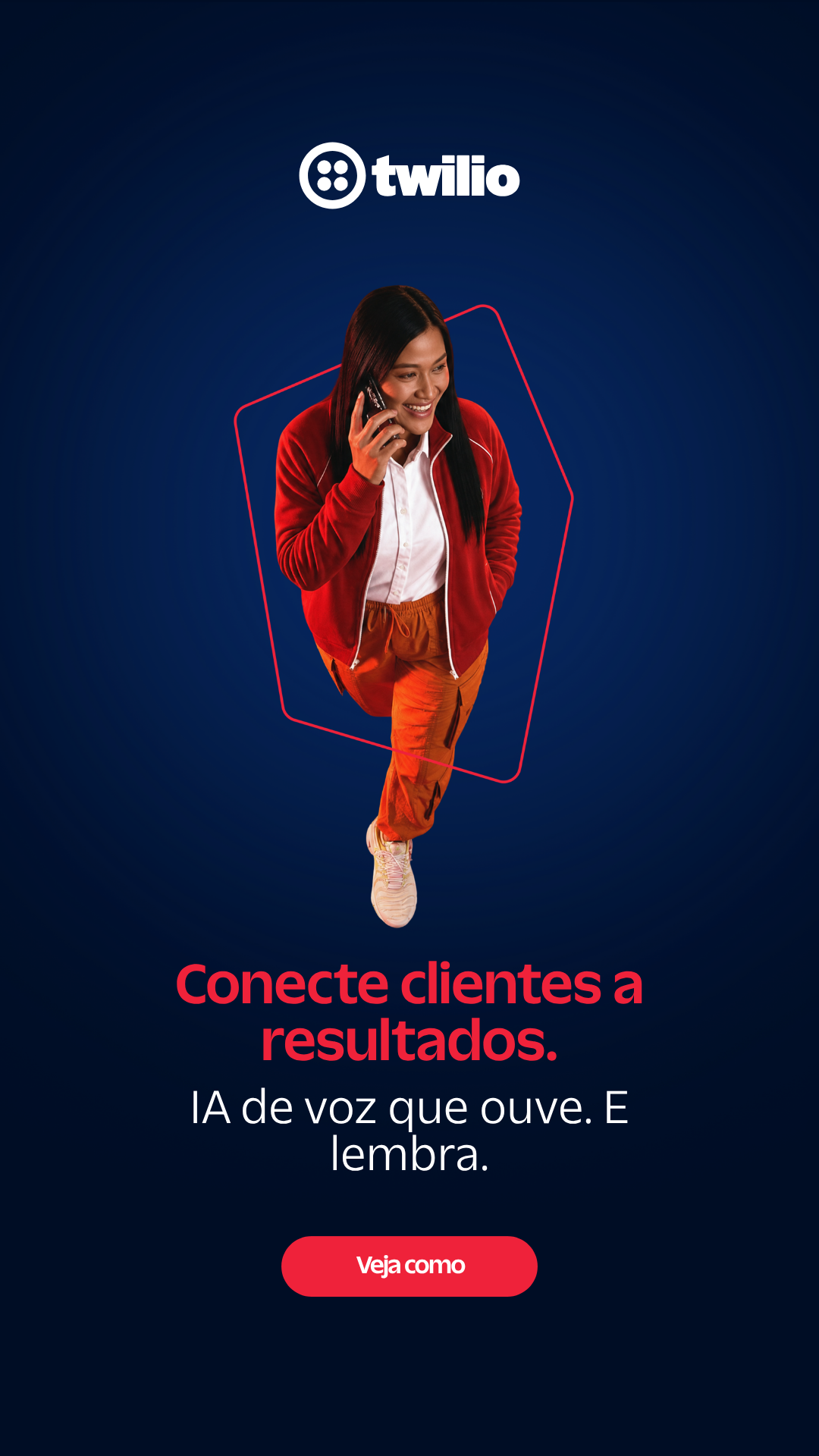 Twilio Facebook ad