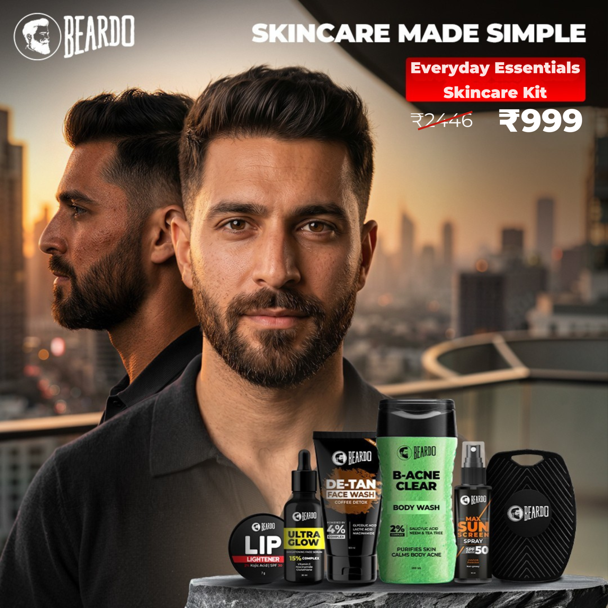BEARDO for Men Facebook ad
