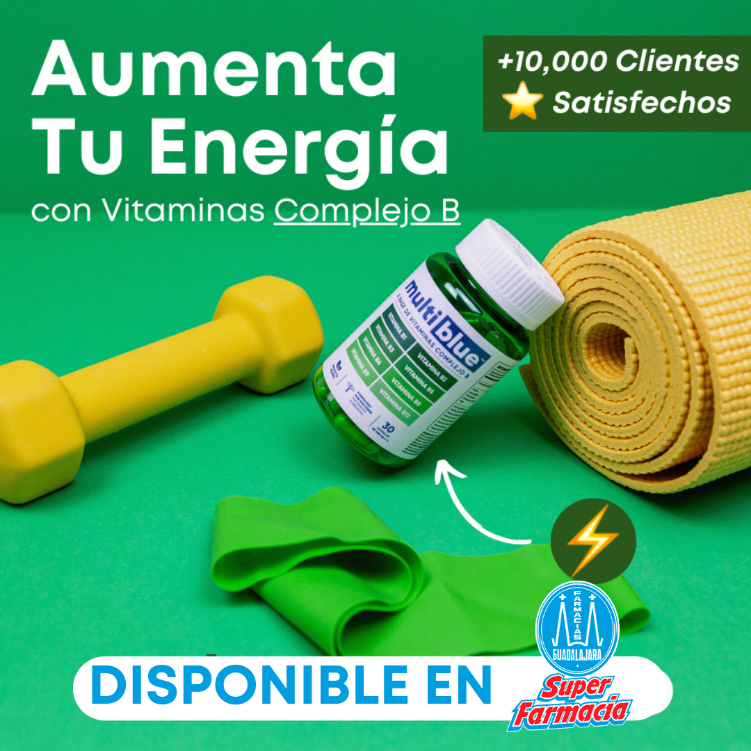Complejo B - Vitaminas Facebook ad: Aumenta Energía y Memoria con Complejo B