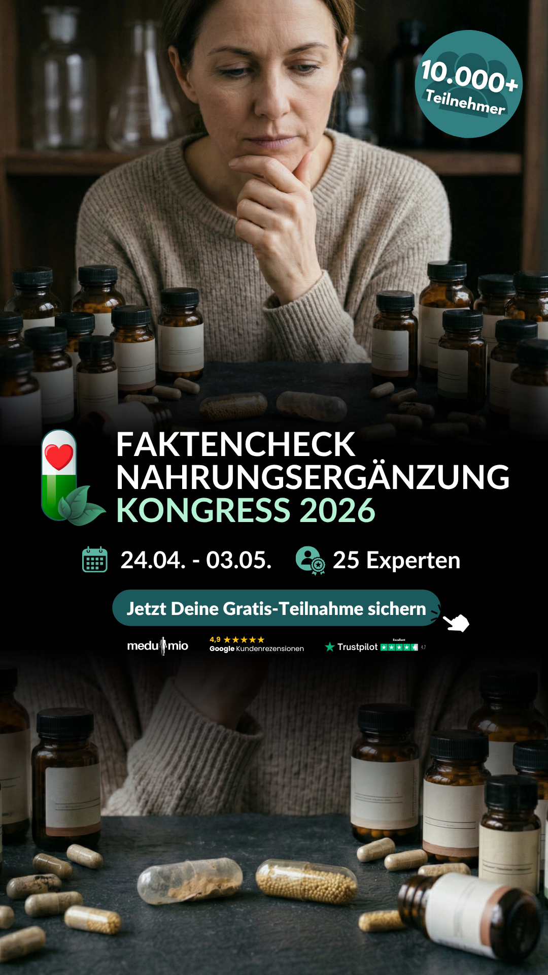 Medumio - Wissen, was hilft. Wissen, das hilft. Facebook ad