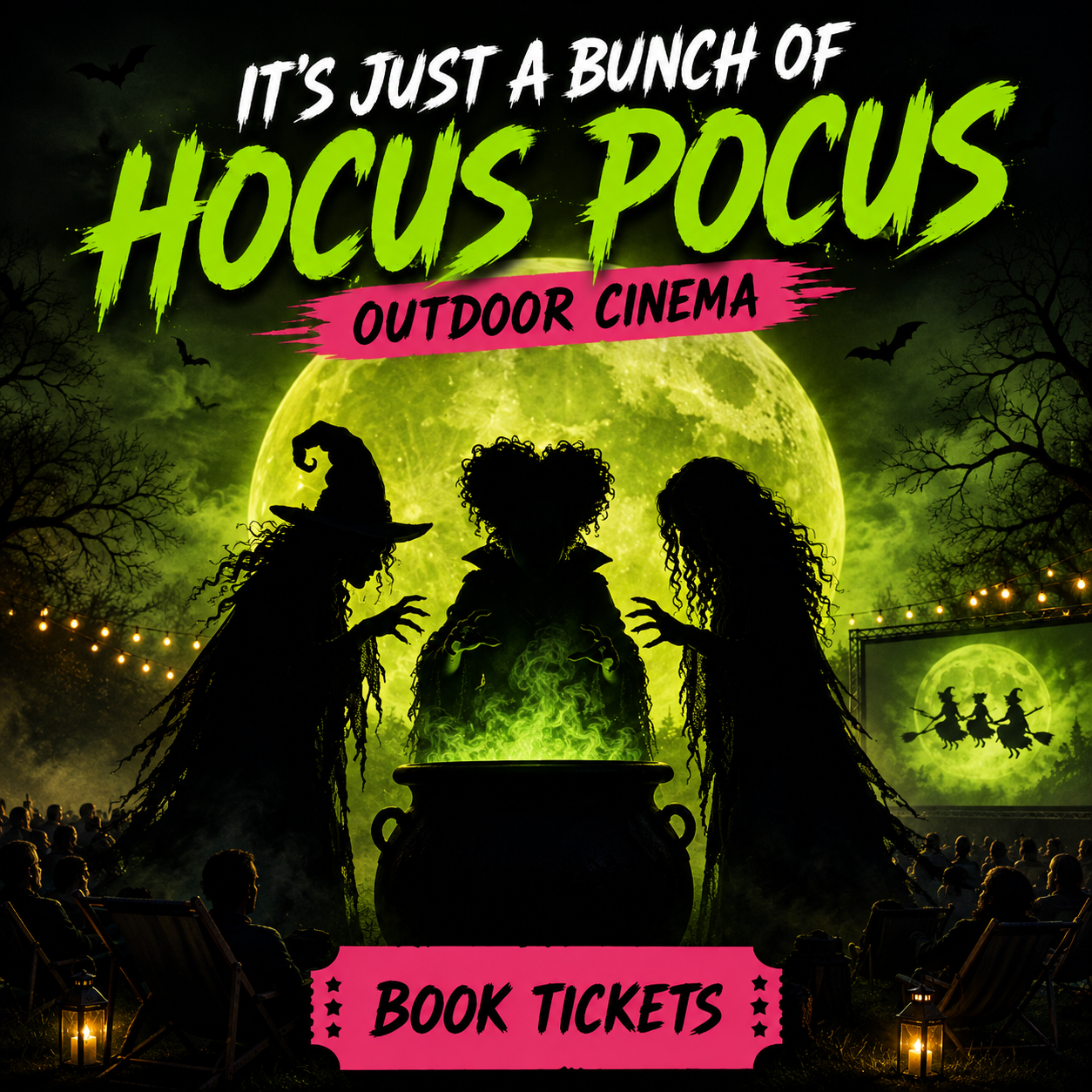 Outdoor Cinema Facebook ad