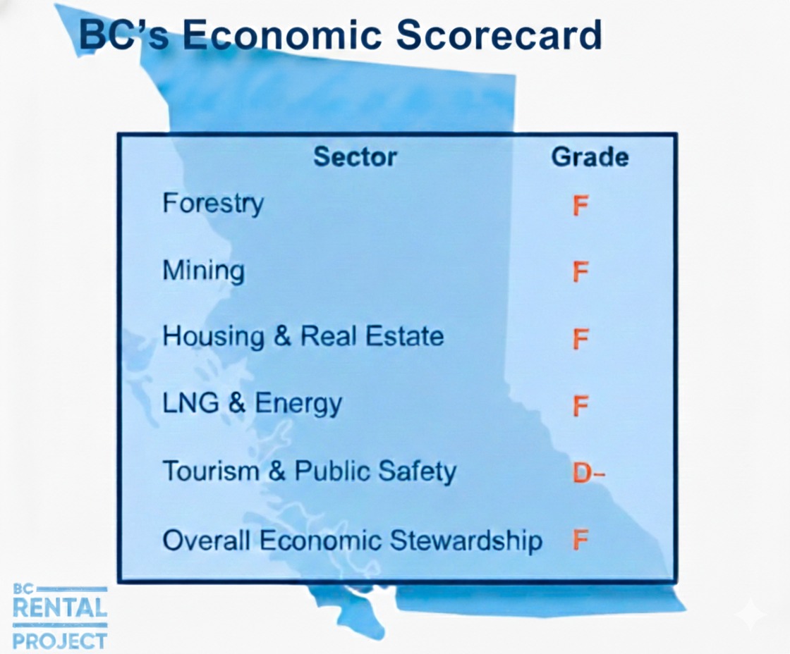 BC Rental Project Facebook ad: BC’s Economic Scorecard