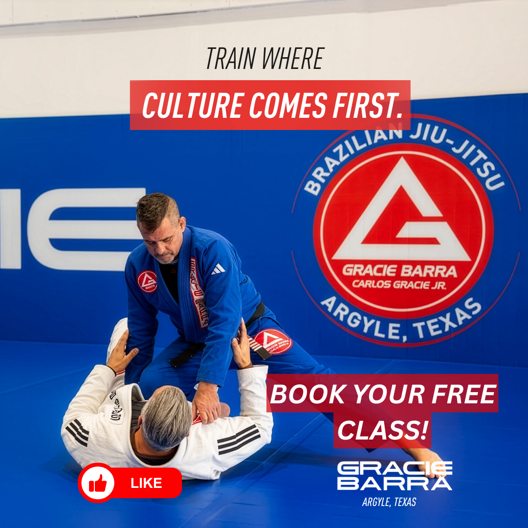 Gracie Barra Argyle,Tx Brazilian Jiu-Jitsu & Self Defense Facebook ad: Try a Free Jiu-Jitsu Class
