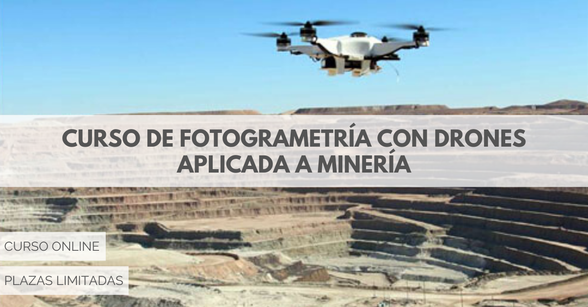 Ingeoexpert Facebook ad: Curso de Fotogrametría con drones aplicada la minería