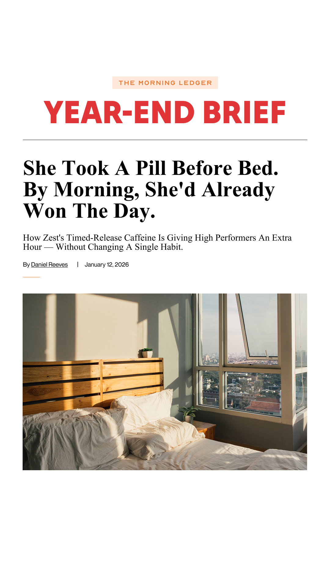 Zest Labs - Wake Up Pill Facebook ad