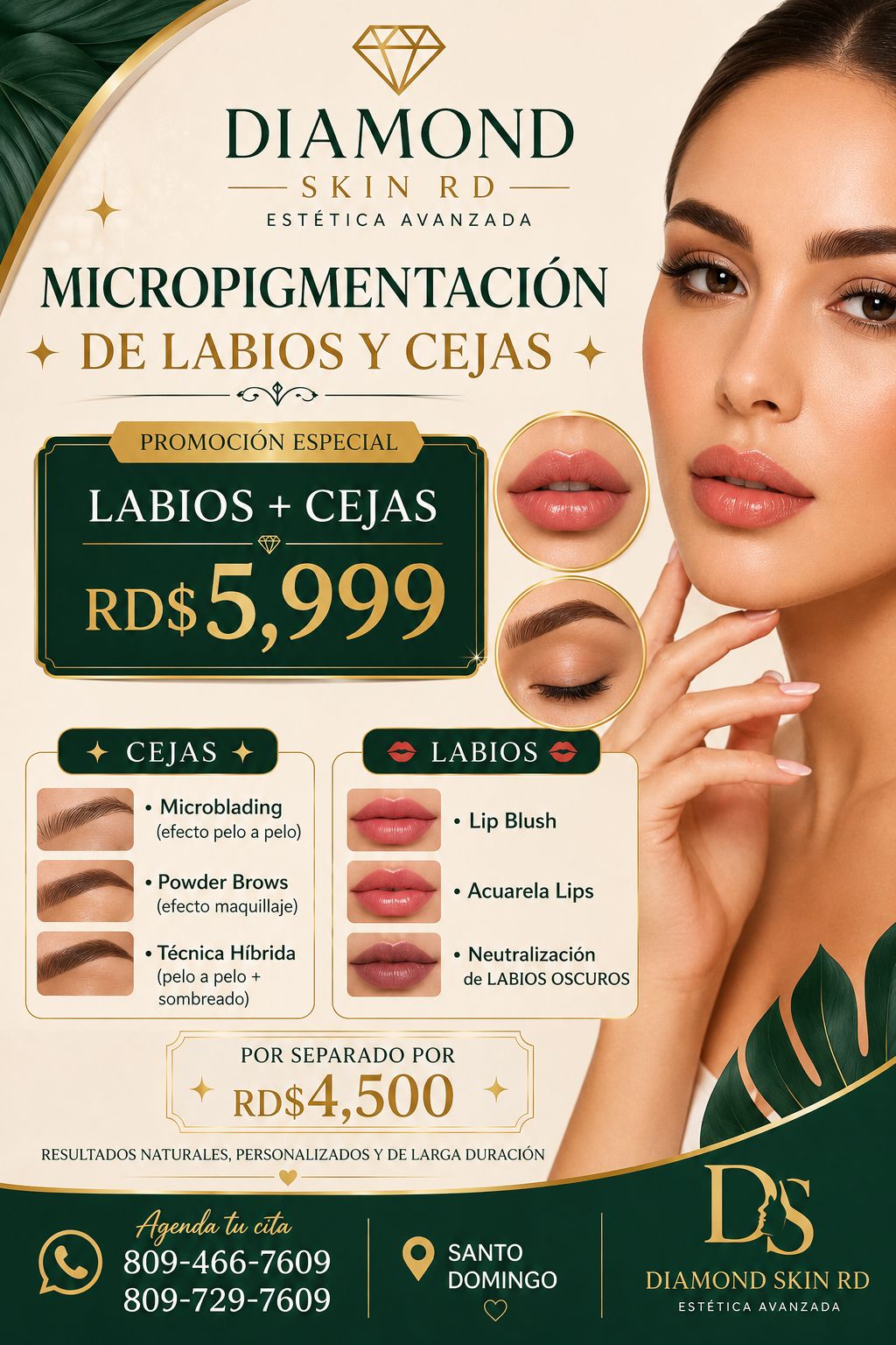 Diamond Skin Stetic Facebook ad