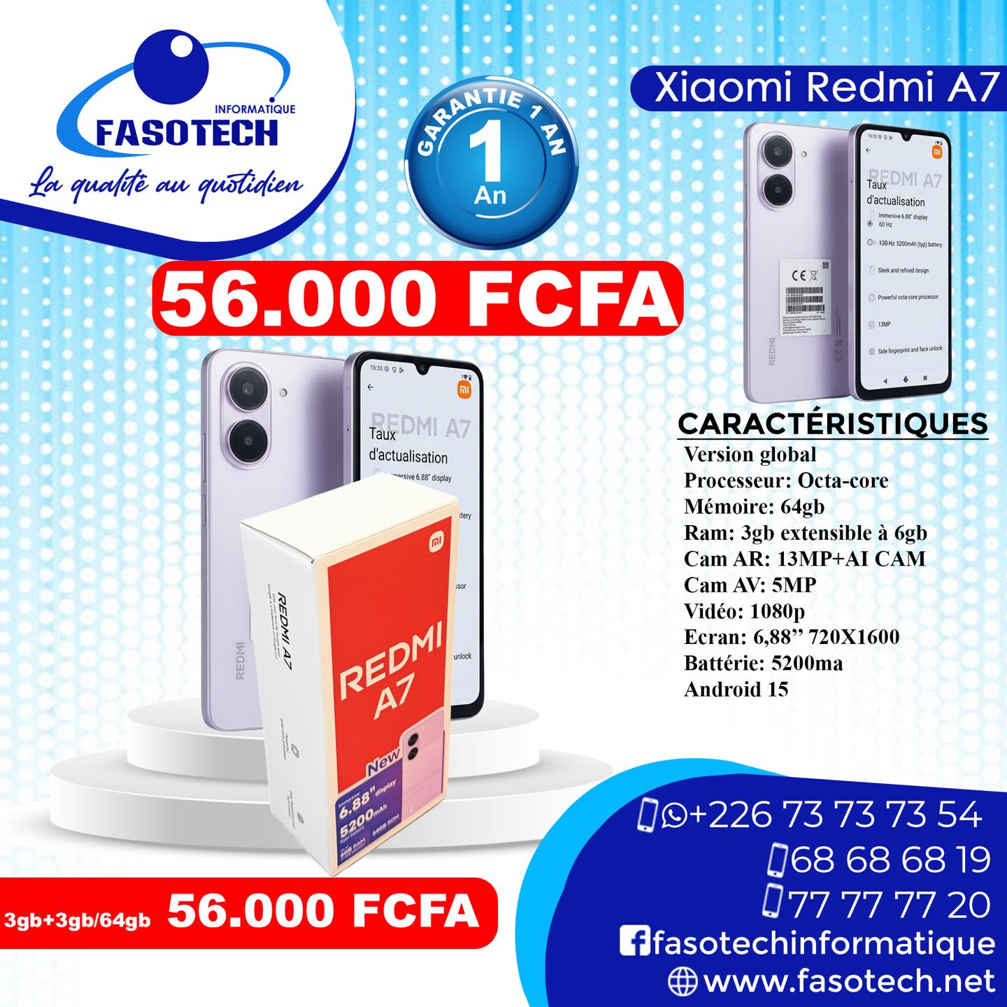 Fasotech Facebook ad