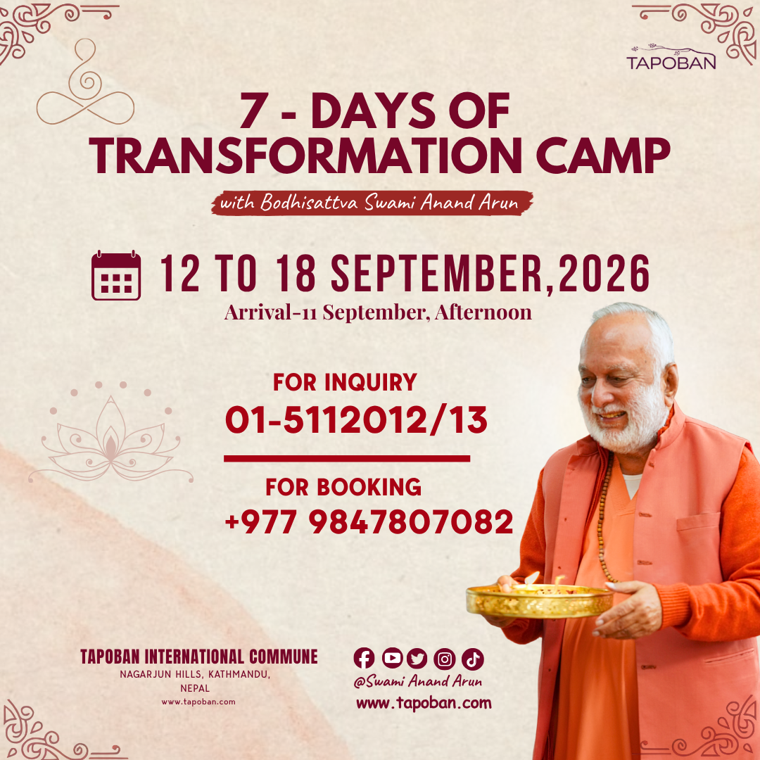 Bodhisattva Swami Anand Arun Facebook ad