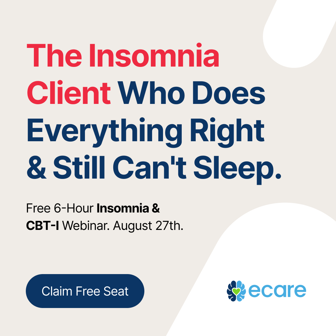 eCare Behavioral Health Institute Facebook ad