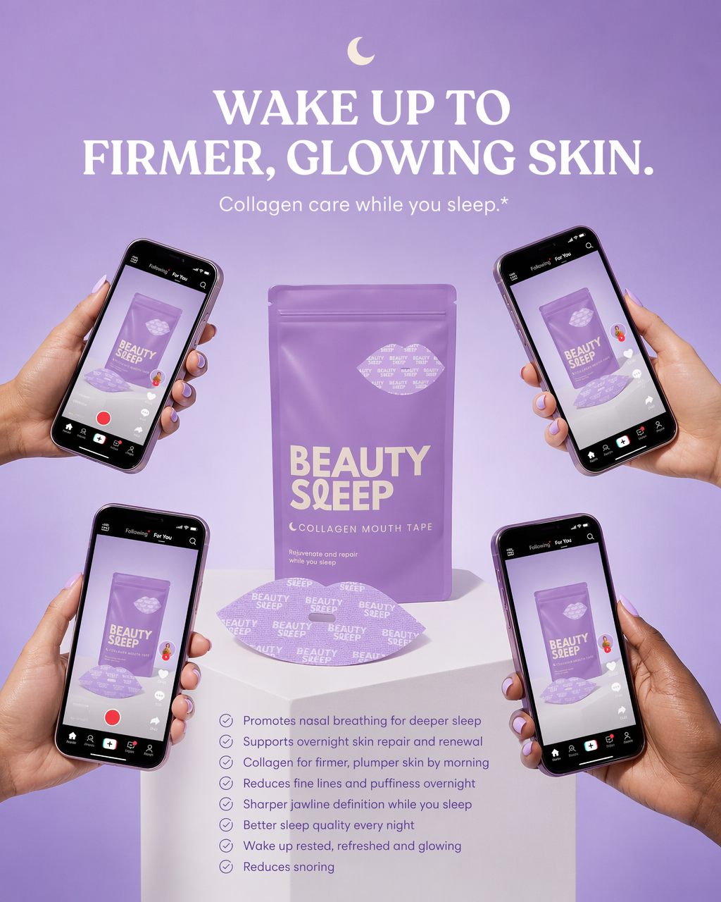 Beauty Sleep Facebook ad
